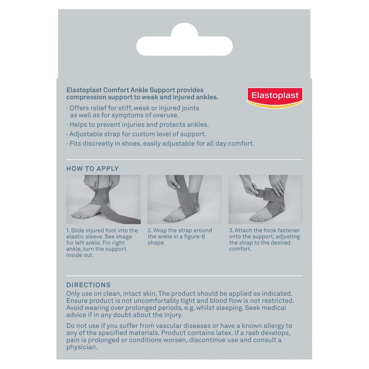 Thumbnail Elastoplast Comfort Ankle Support Small/Medium 1 Pack