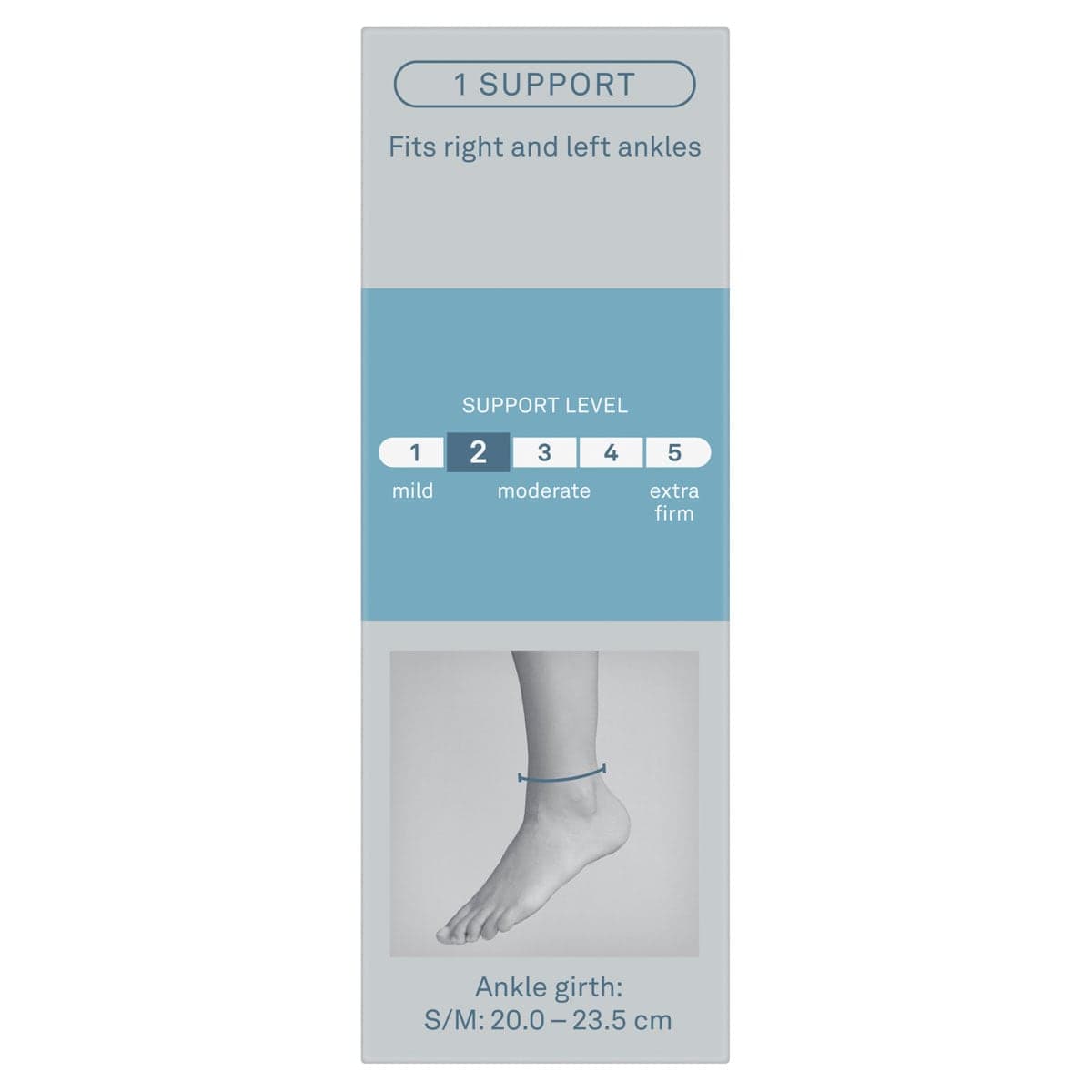 Thumbnail Elastoplast Comfort Ankle Support Small/Medium 1 Pack