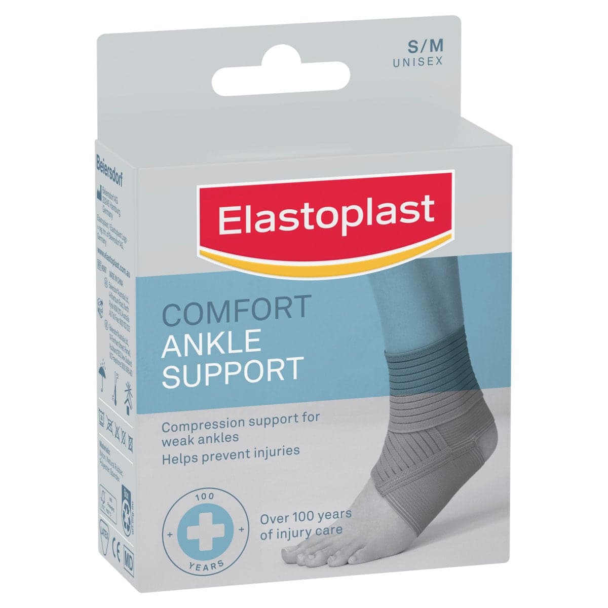 Thumbnail Elastoplast Comfort Ankle Support Small/Medium 1 Pack