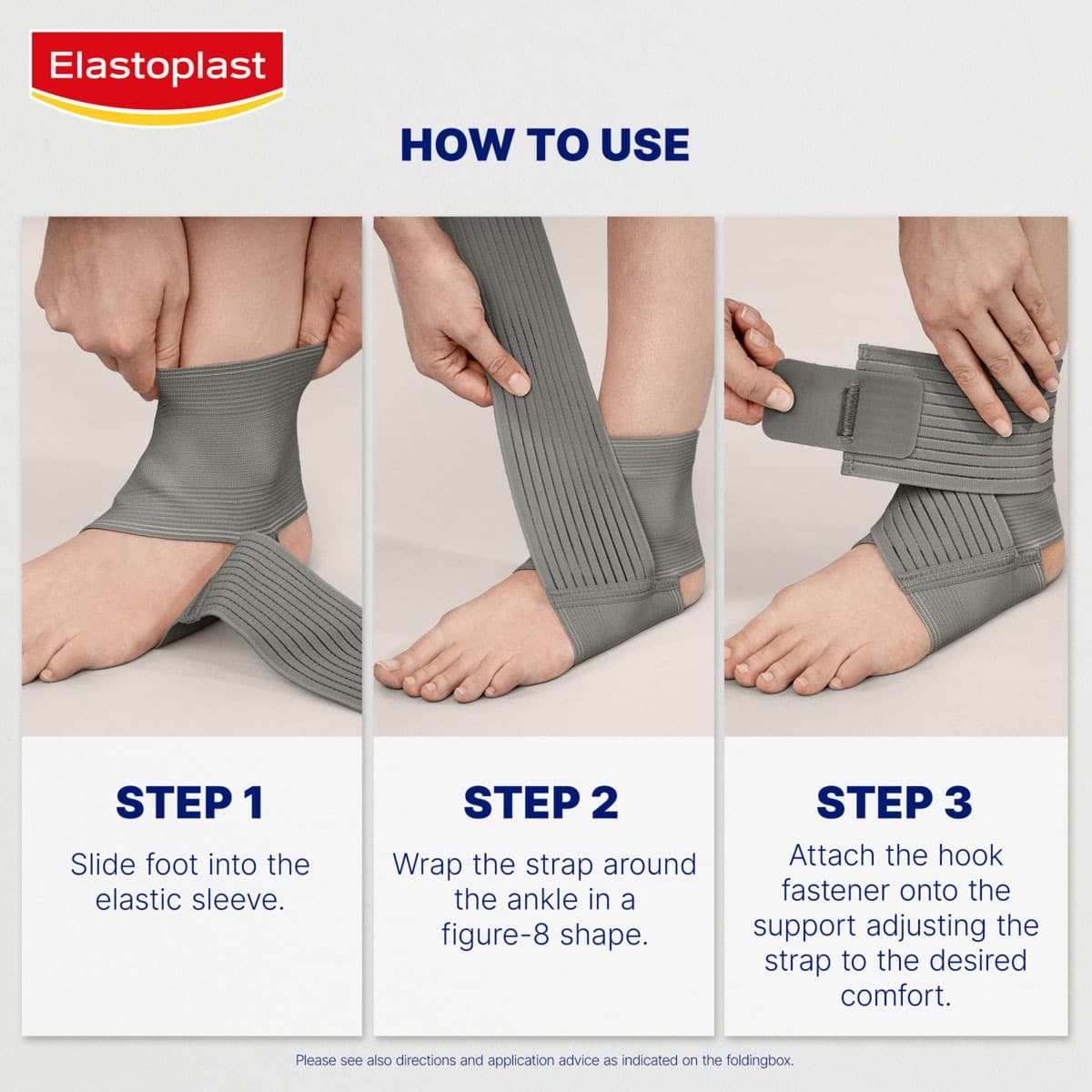 Thumbnail Elastoplast Comfort Ankle Support Small/Medium 1 Pack