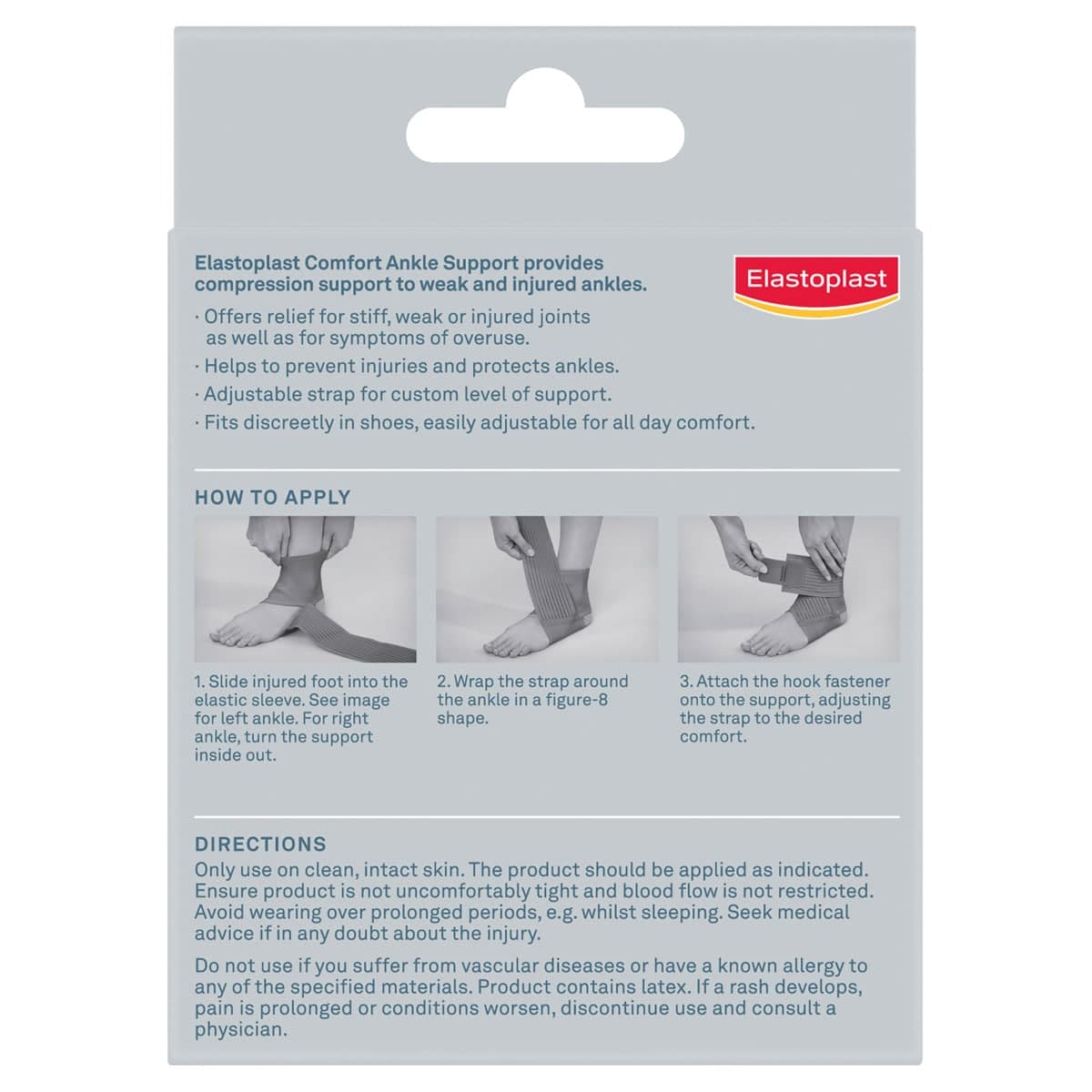 Thumbnail Elastoplast Comfort Ankle Support Large/Extra Large 1 Pack