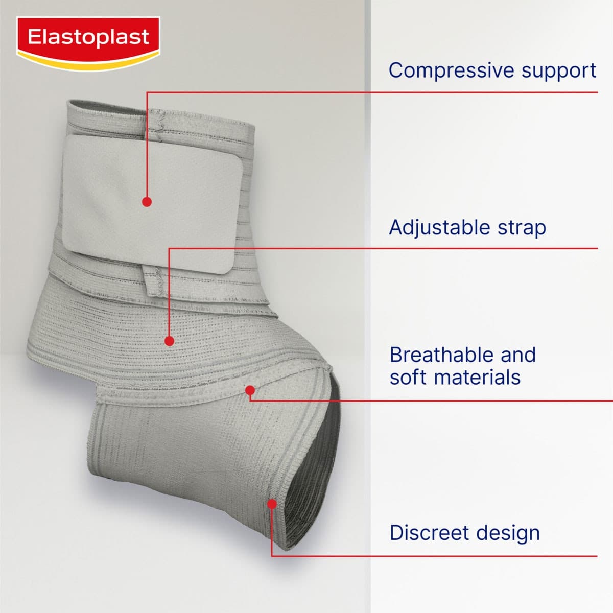 Thumbnail Elastoplast Comfort Ankle Support Large/Extra Large 1 Pack