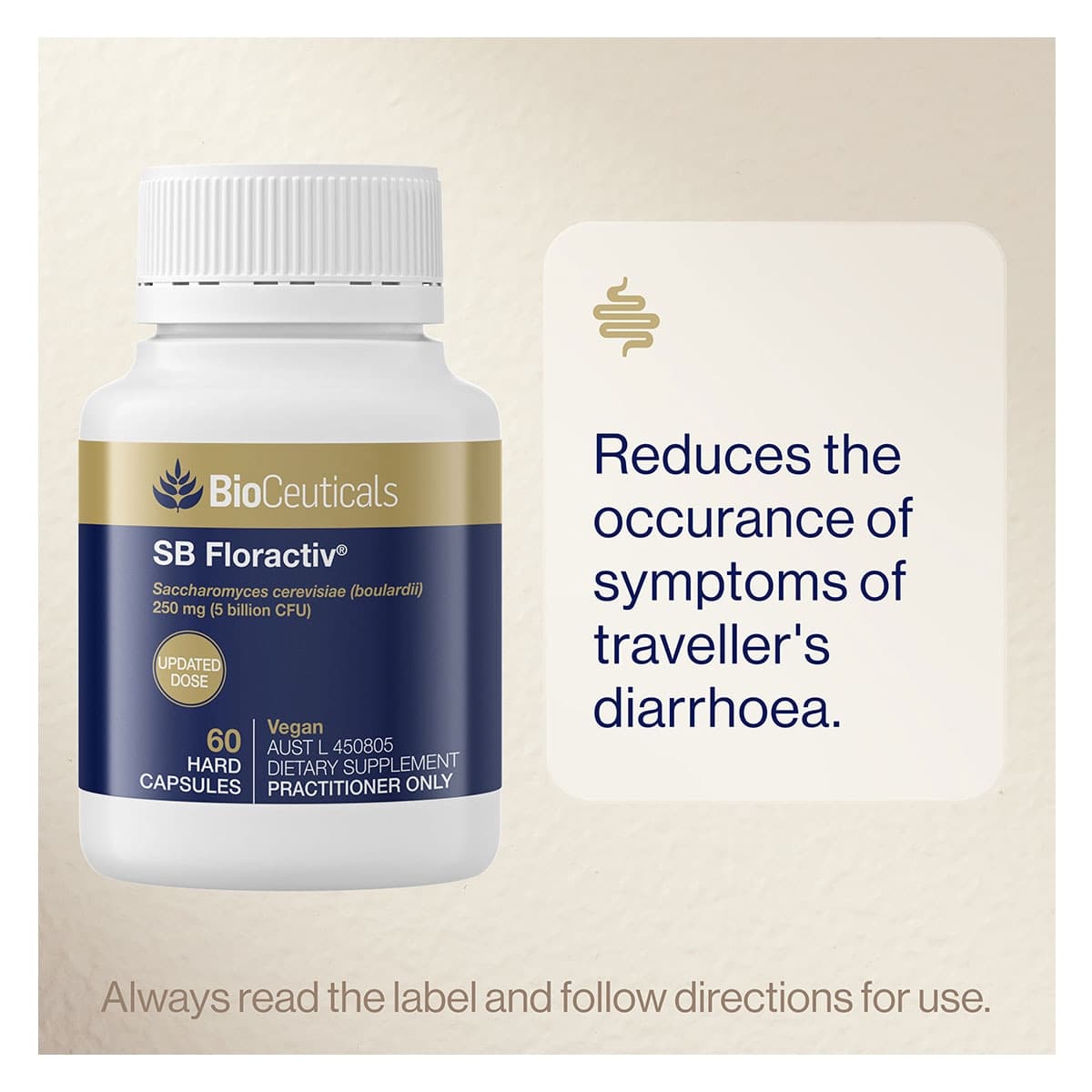 Thumbnail BioCeuticals SB Floractiv 60 Capsules