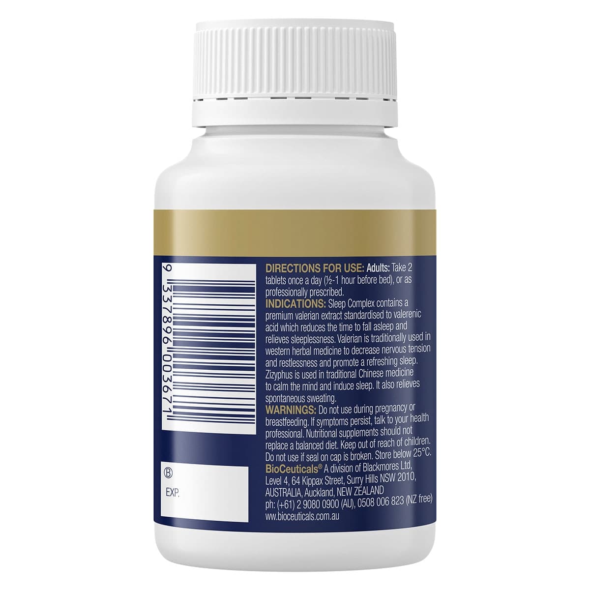 Thumbnail BioCeuticals Sleep Complex 60 Tablets