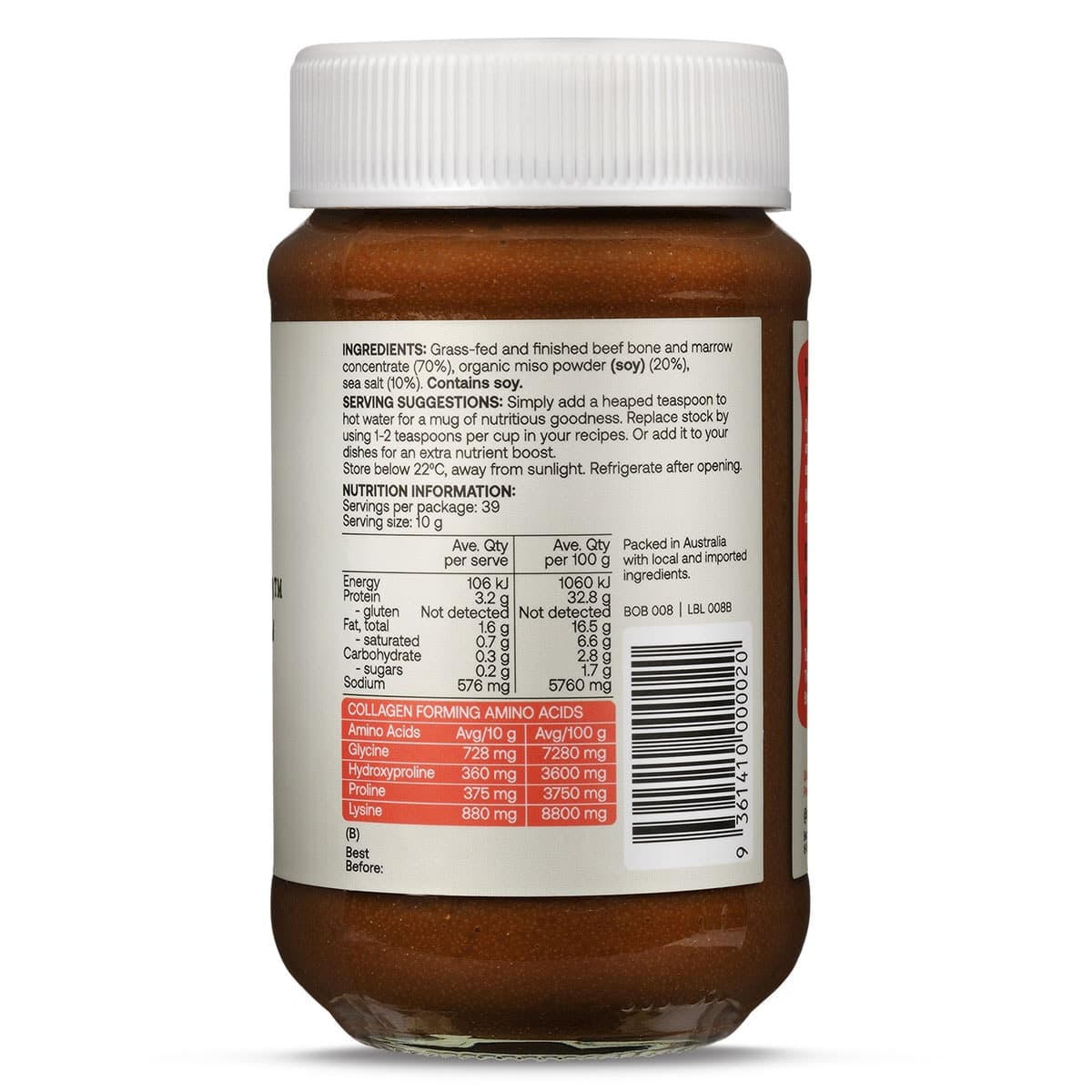 Thumbnail Best Of The Bone Broth Concentrate Organic Miso 390g