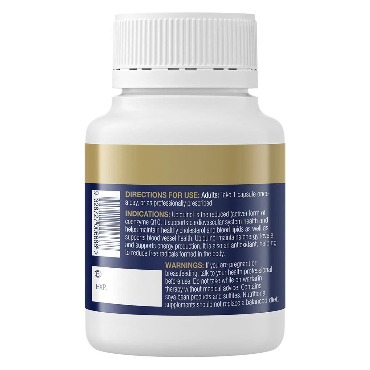 Thumbnail BioCeuticals Ubiquinol BioActive 150mg 60 Capsules