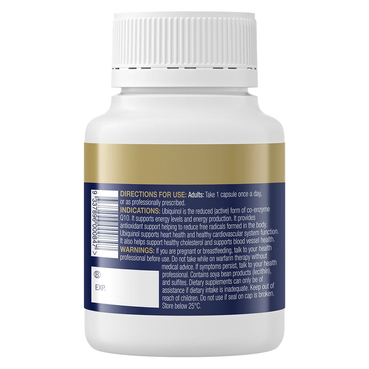 Thumbnail BioCeuticals Ubiquinol BioActive 300mg 30 Capsules