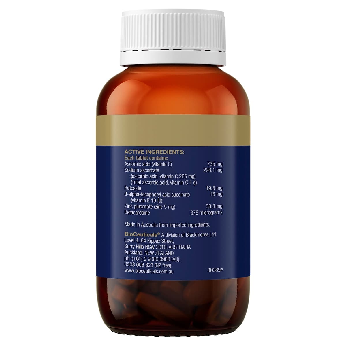 Thumbnail BioCeuticals Ultra Potent-C Chewables 60 Tablets