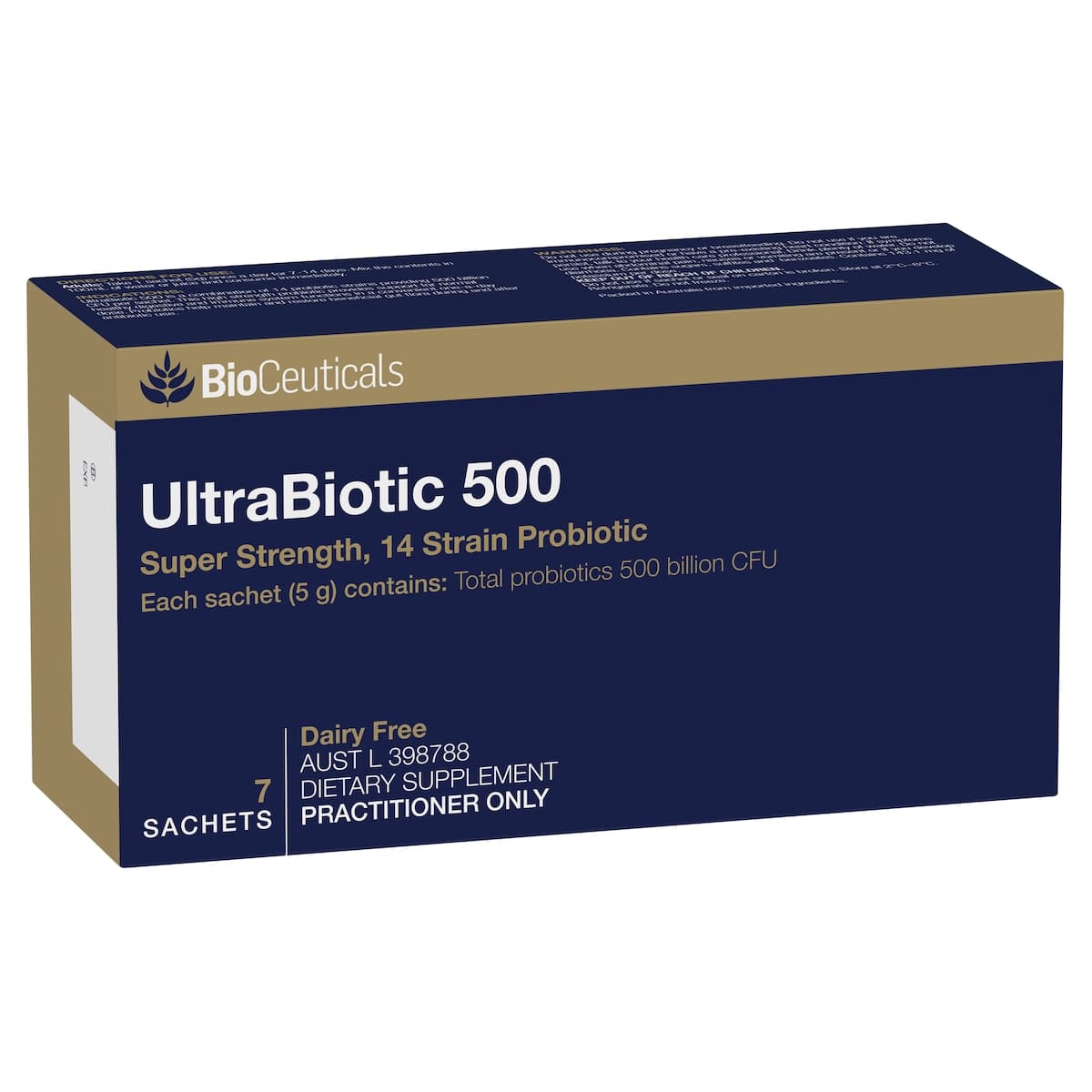 Thumbnail BioCeuticals UltraBiotic 500 - 7 x 5g Sachets