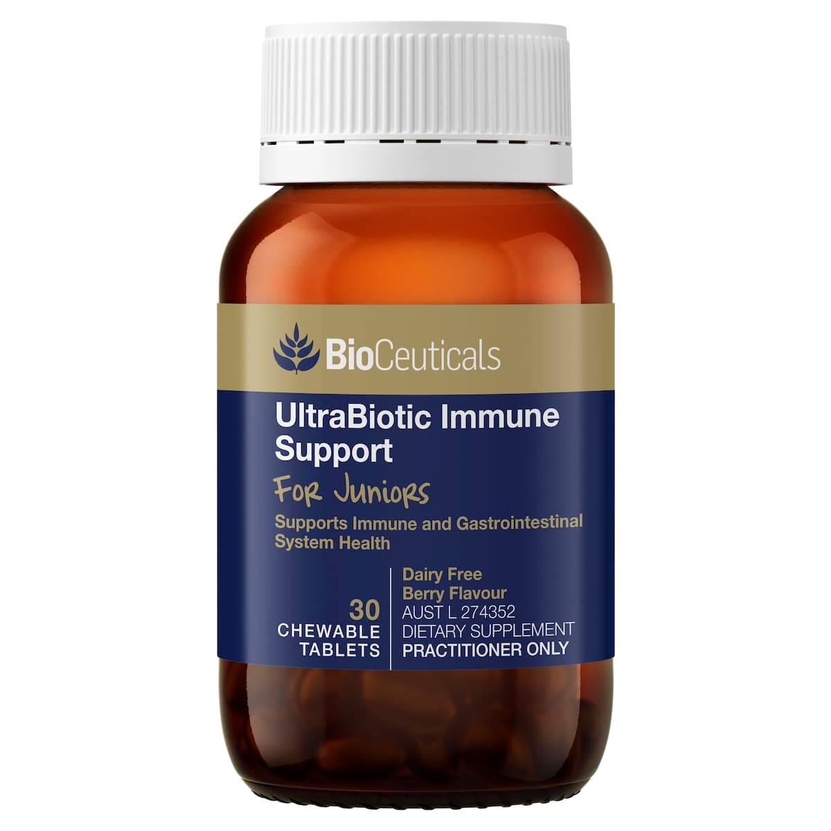 Thumbnail BioCeuticals UltraBiotic Immune Junior 30 Tablets