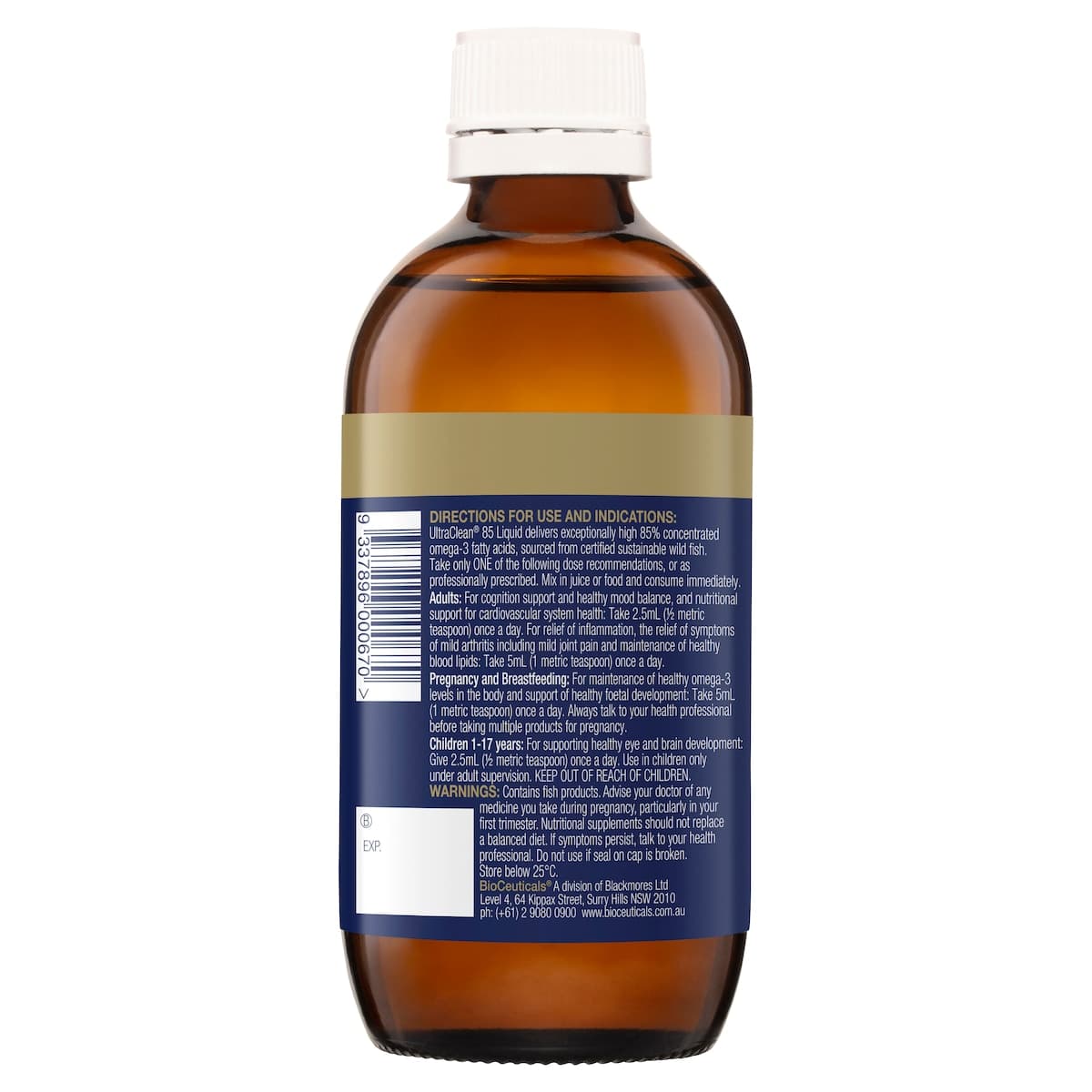 Thumbnail BioCeuticals UltraClean 85 Liquid 200ml
