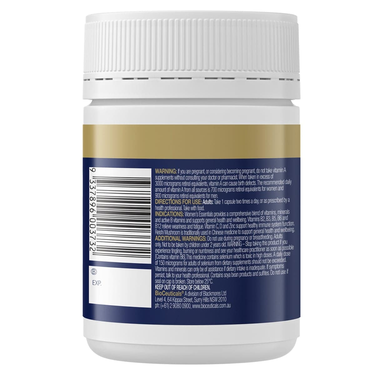 Thumbnail BioCeuticals Womens Essentials 120 Capsules