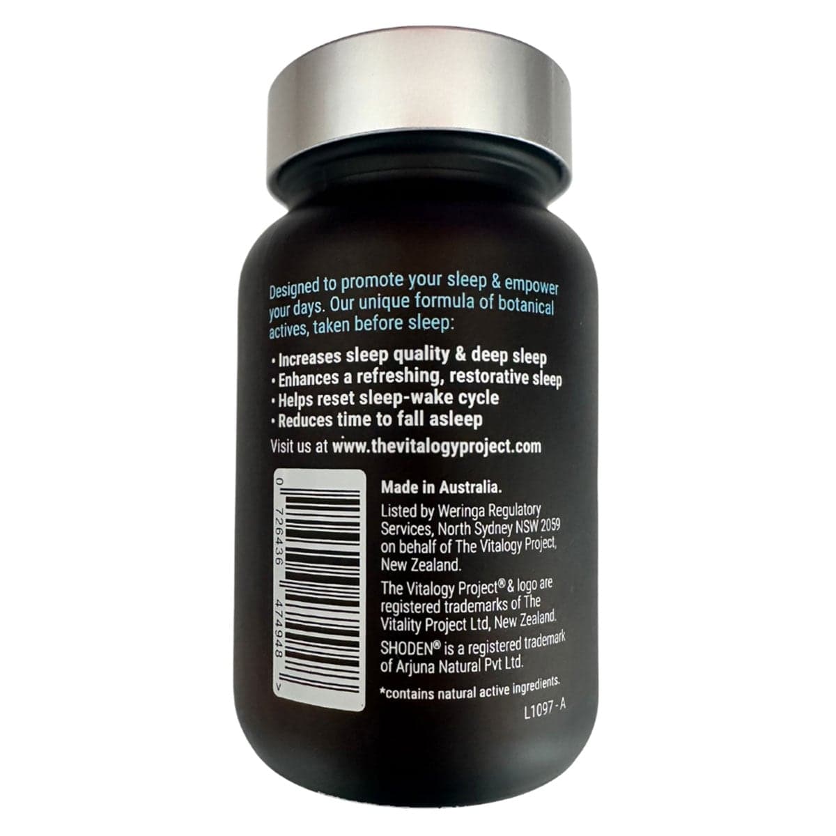 Thumbnail The Vitalogy Project Sleep Health 60 Capsules
