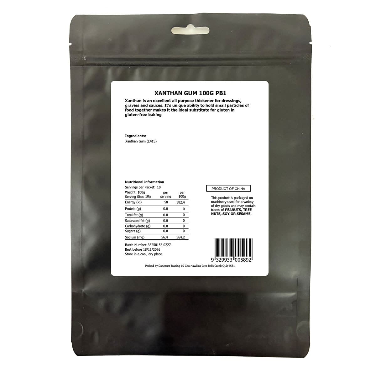 Thumbnail Daily Essentials Xanthan Gum 100g
