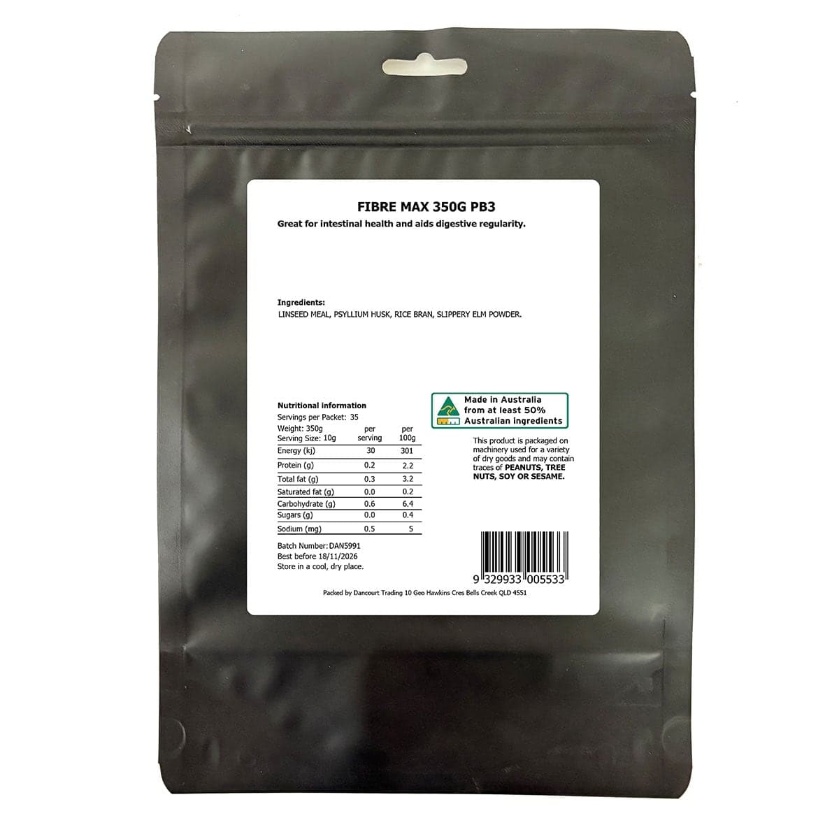 Thumbnail Daily Essentials Fibre Max 350g