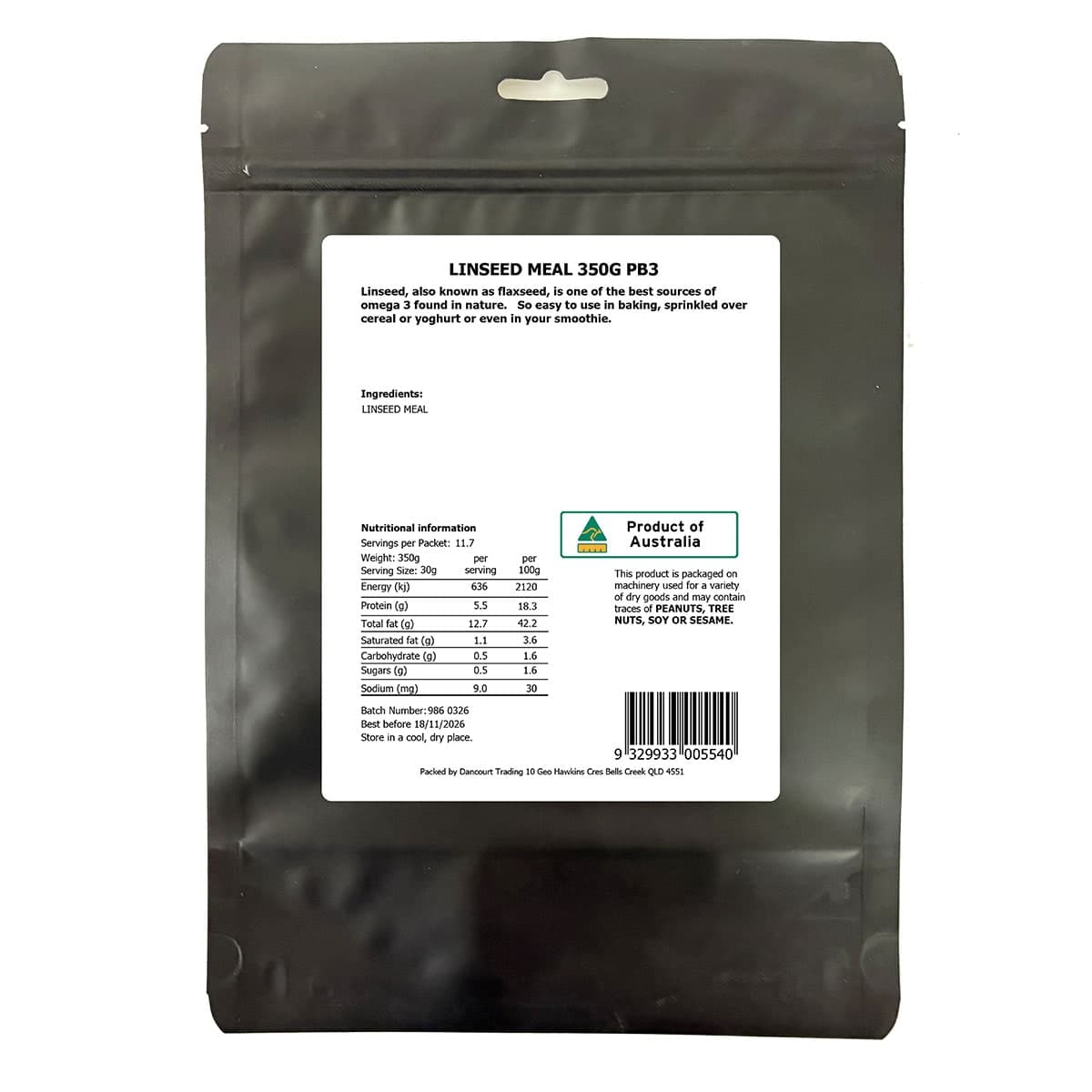 Thumbnail Daily Essentials Linseed Meal 350g