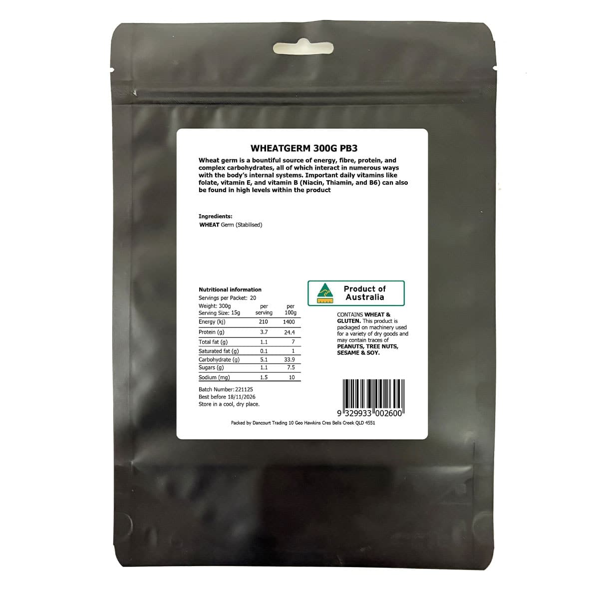 Thumbnail Daily Essentials Wheatgerm 300g