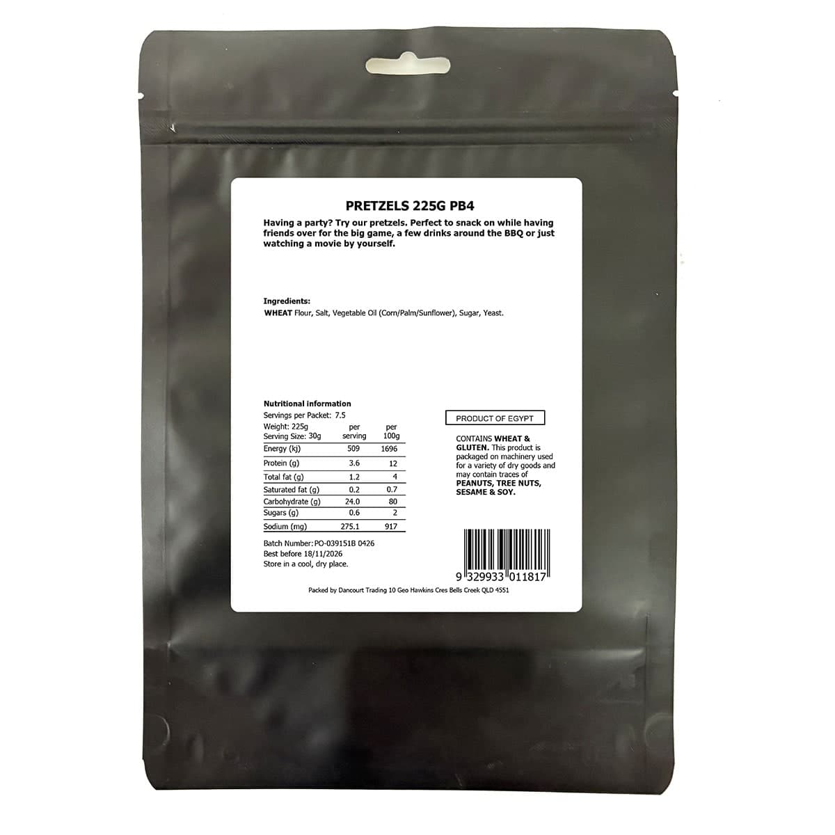 Thumbnail Daily Essentials Pretzels 225g