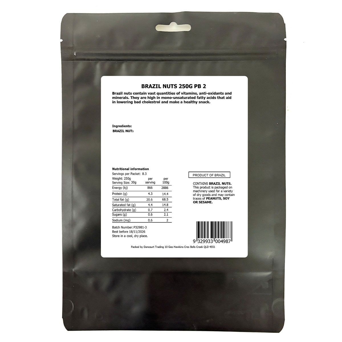 Thumbnail Daily Essentials Brazil Nuts 250g
