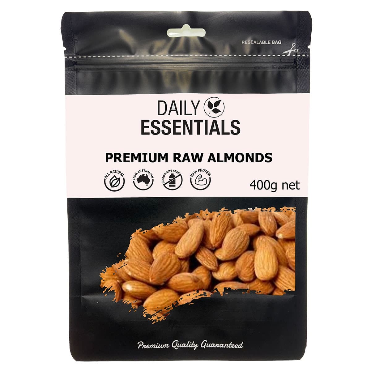 Thumbnail Daily Essentials Raw Almonds 400g