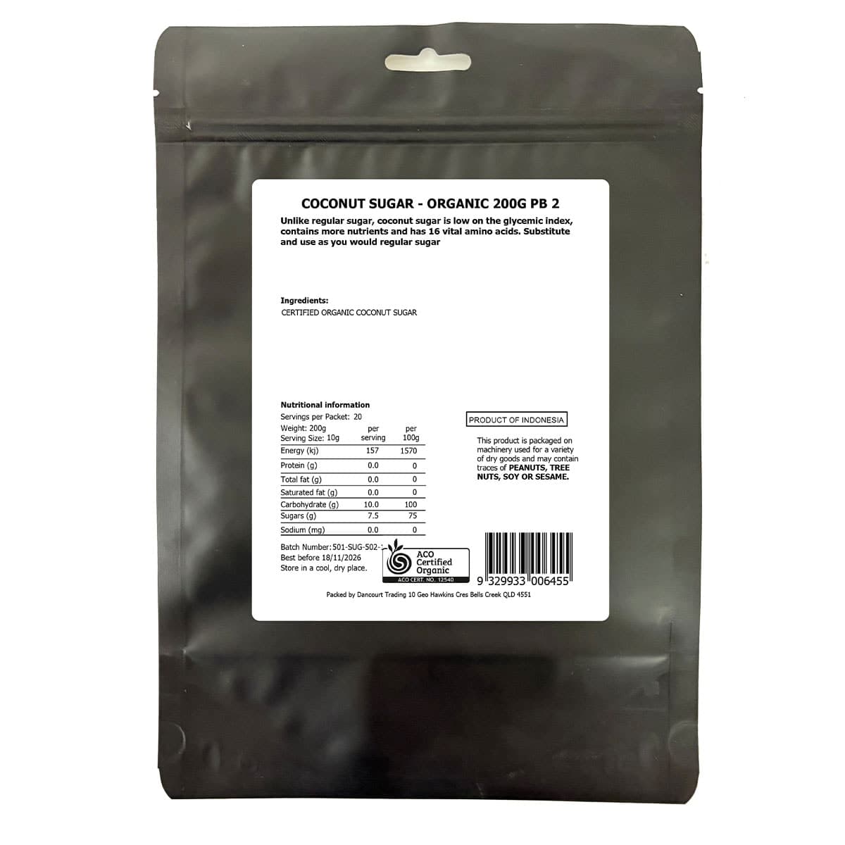Thumbnail Daily Essentials Organic Coconut Sugar 200g