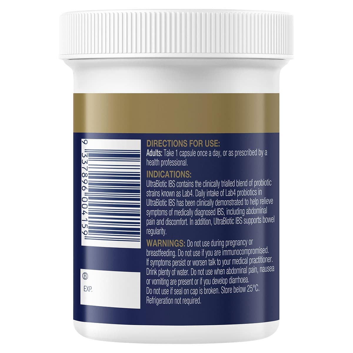Thumbnail BioCeuticals UltraBiotic IBS 30 Capsules