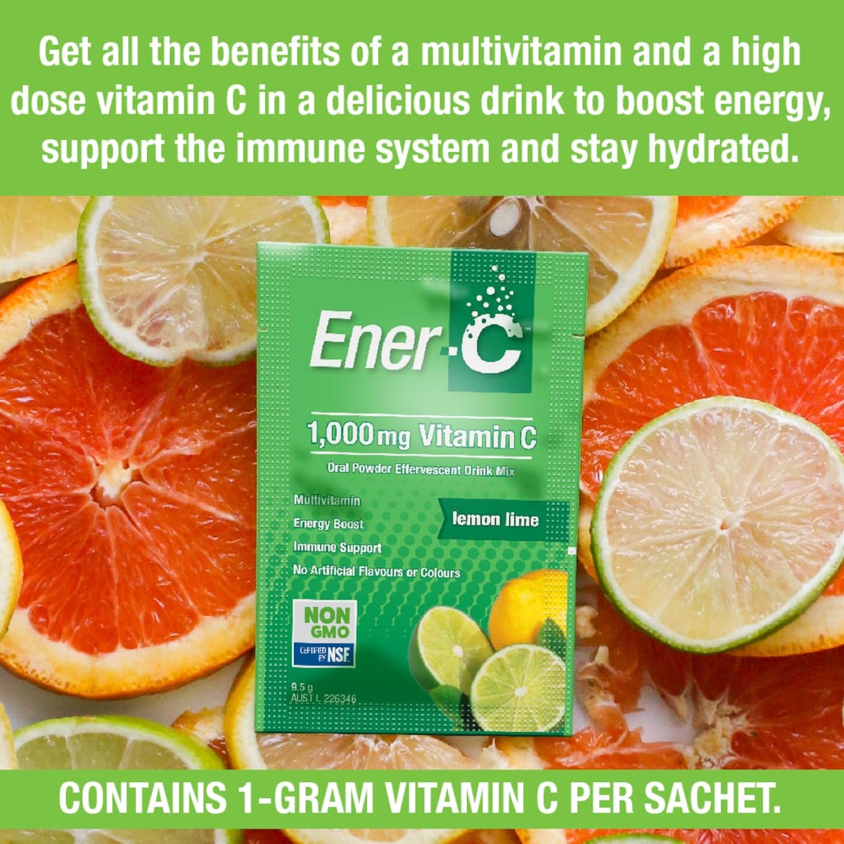 Thumbnail Ener-C Variety Pack Multivitamin Drink Mix 30 Sachets