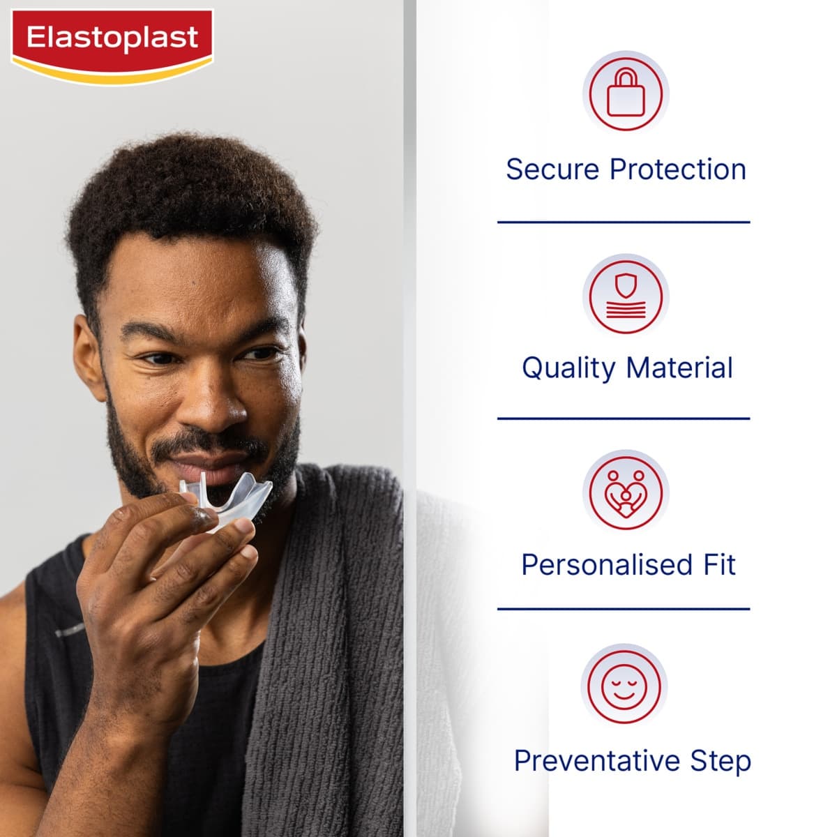 Thumbnail Elastoplast Sport Mouthguard Adult Clear