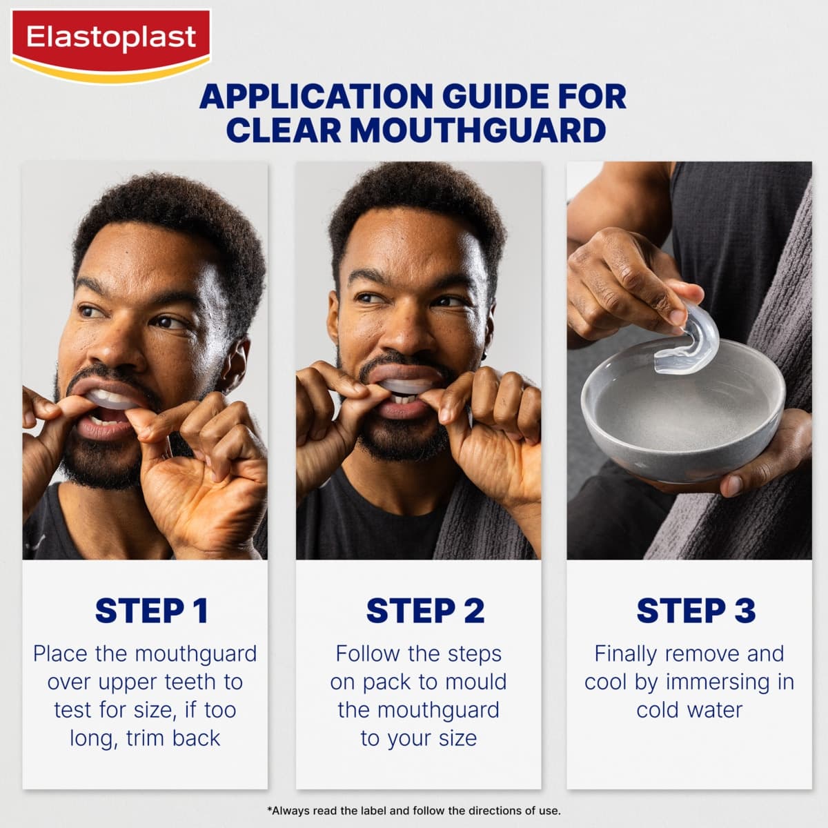Thumbnail Elastoplast Sport Mouthguard Adult Clear