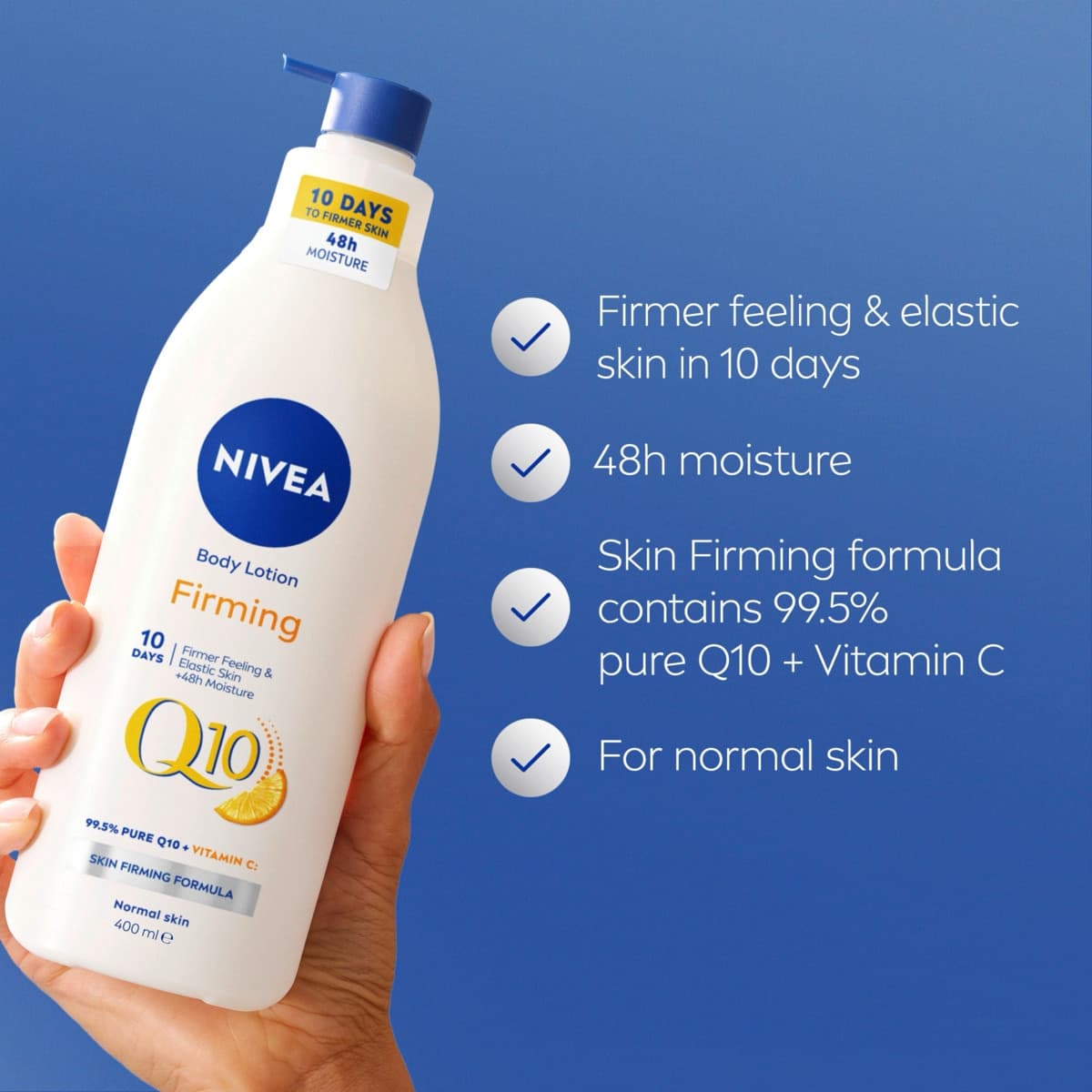 Thumbnail Nivea Q10 Plus Vitamin C Firming Body Lotion 400ml