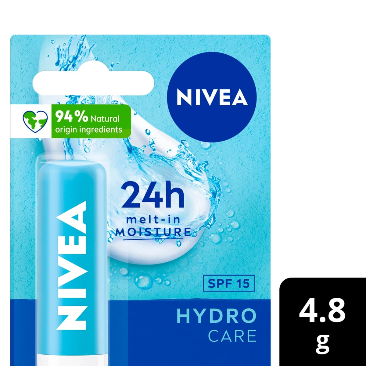Thumbnail Nivea Hydro Care SPF15 Lip Balm 4.8g