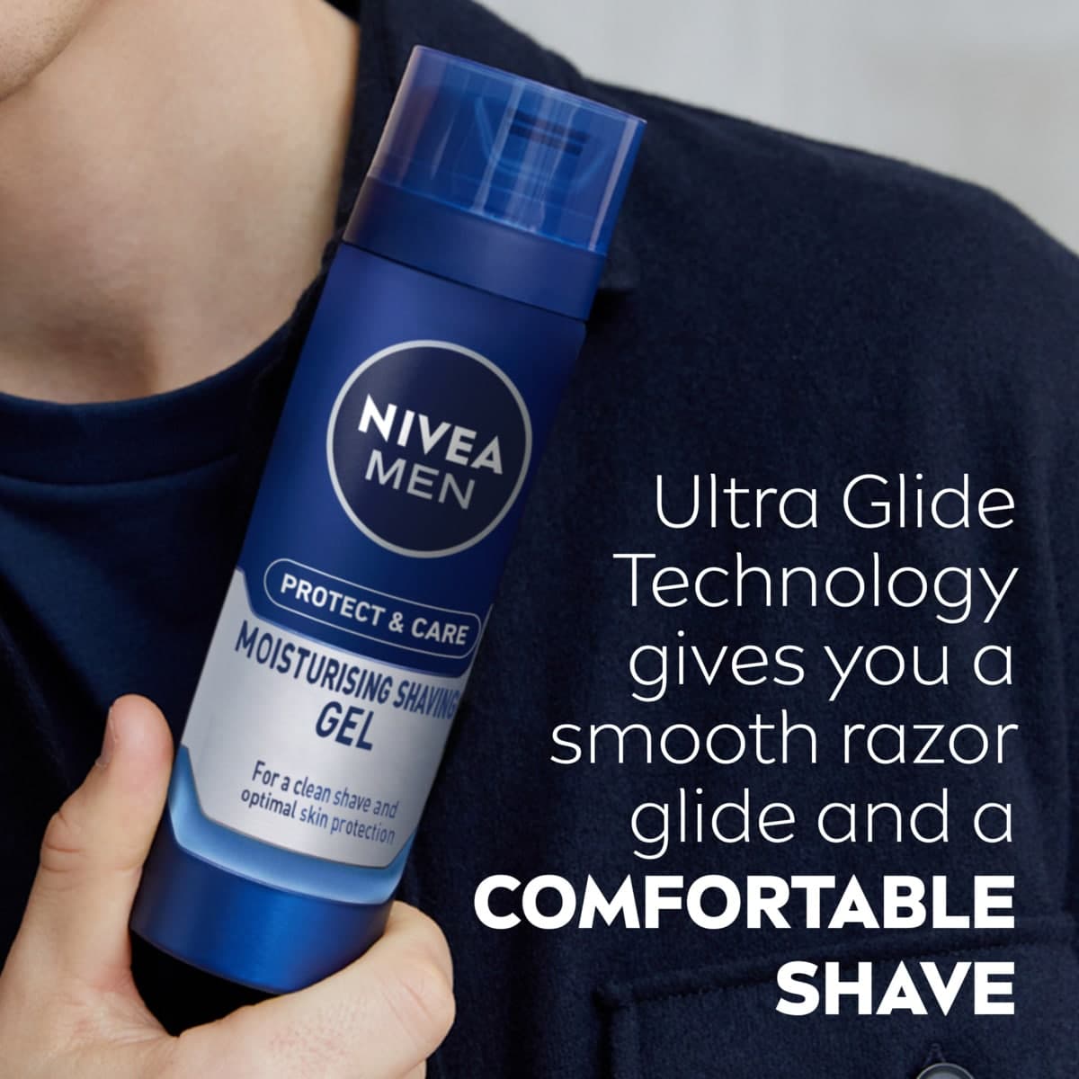 Thumbnail Nivea Men Protect & Care Moisturing Shaving Gel 200ml