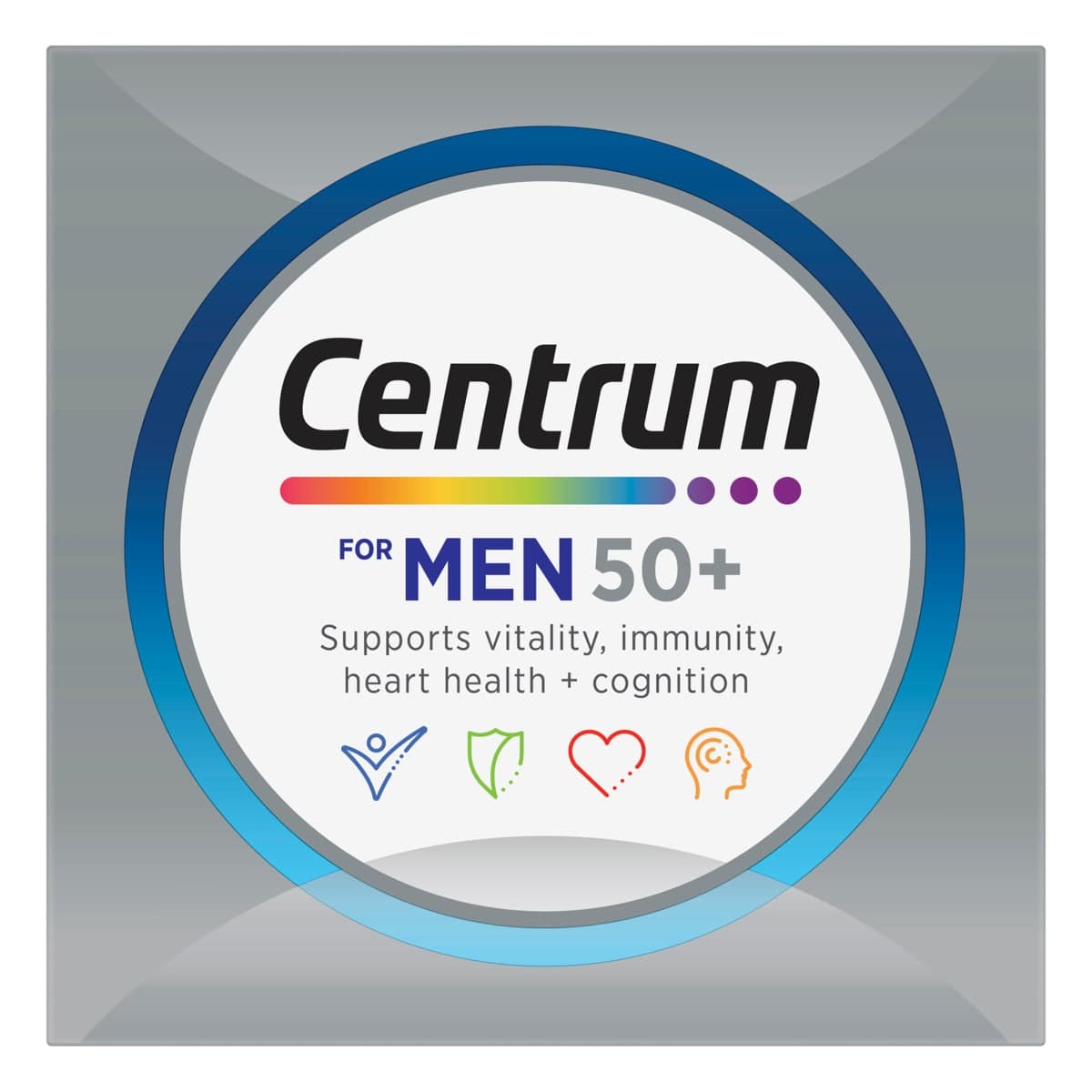 Thumbnail Centrum For Men 50+ Multivitamin 60 Tablets