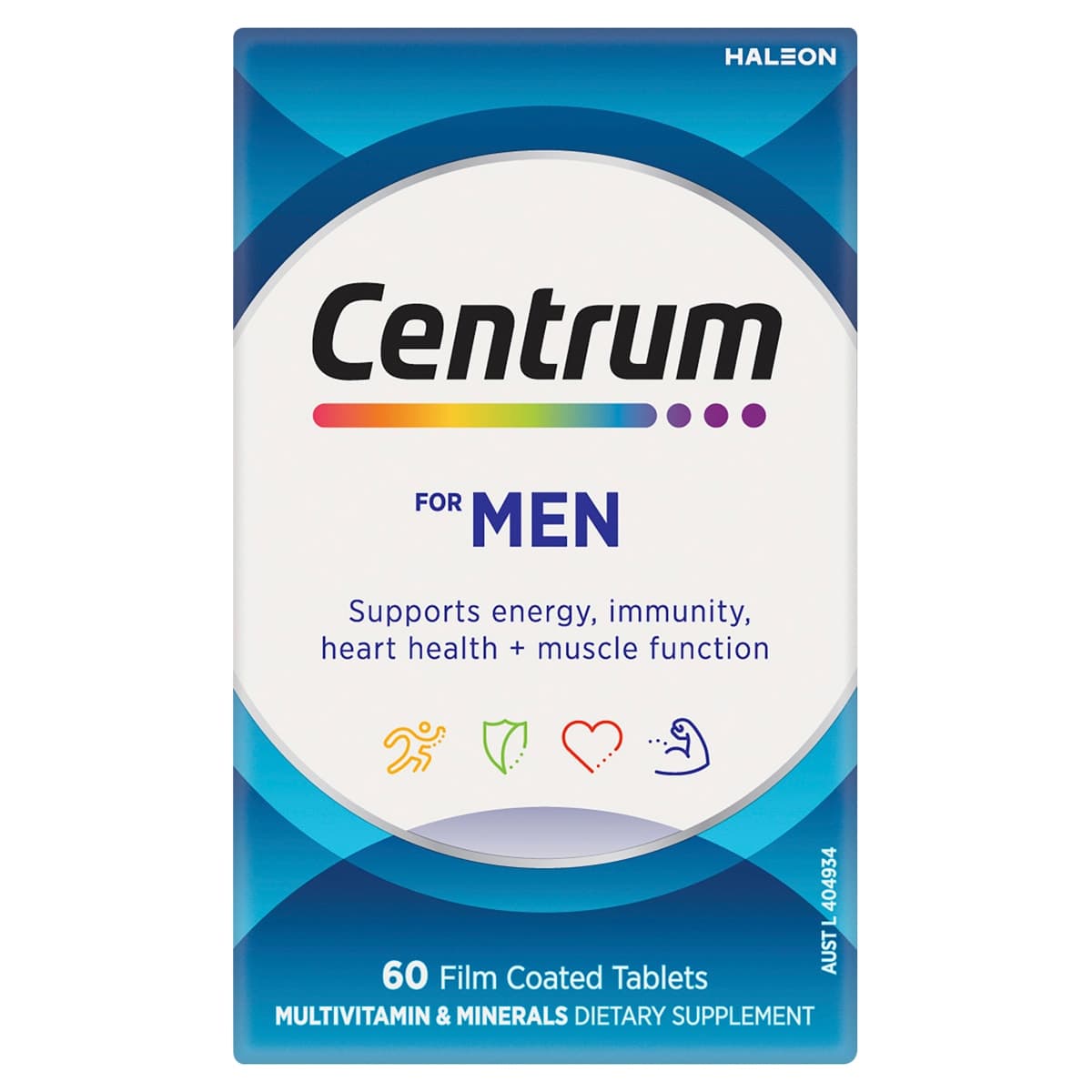 Thumbnail Centrum for Men Multivitamin & Minerals 60 Tablets