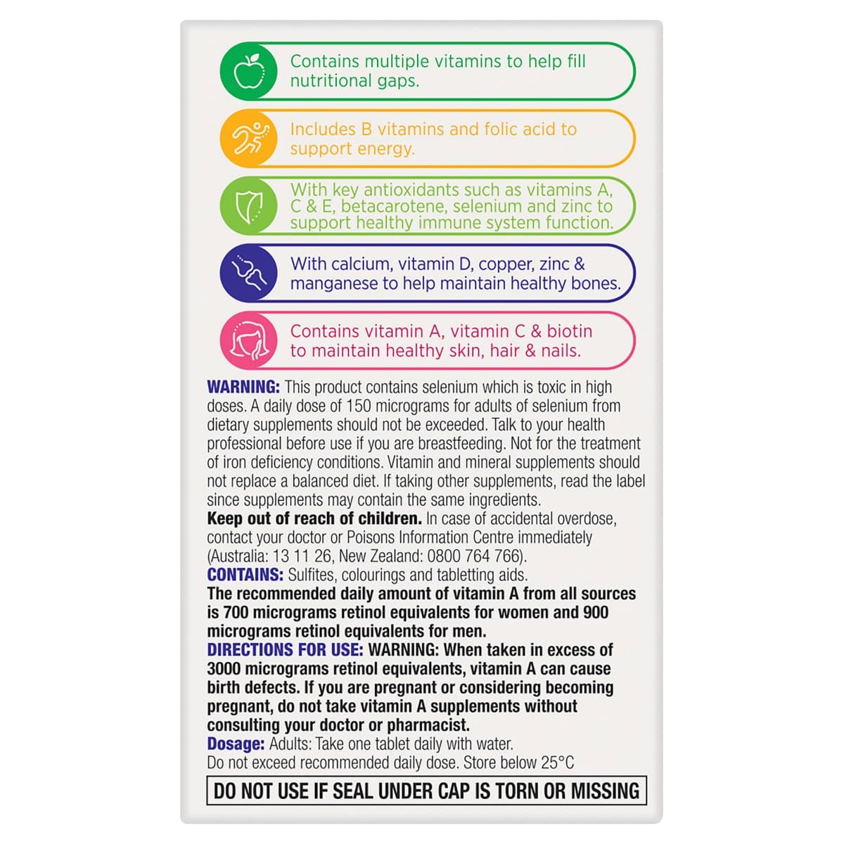 Thumbnail Centrum for Women 60 Tablets