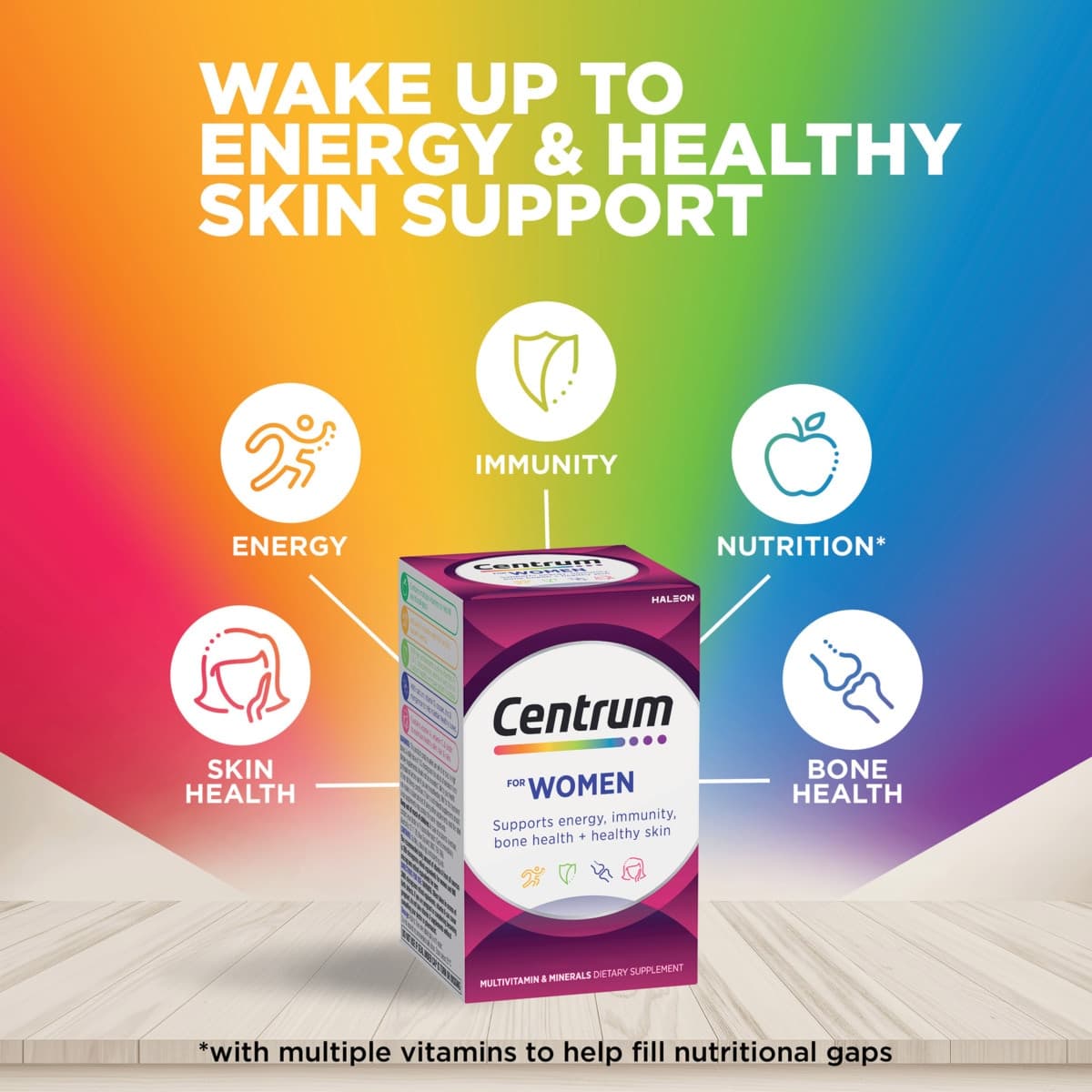 Thumbnail Centrum for Women 60 Tablets