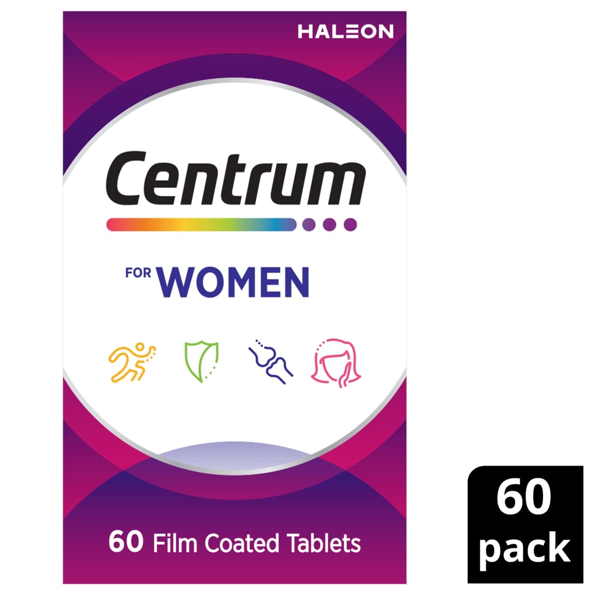 Thumbnail Centrum for Women 60 Tablets