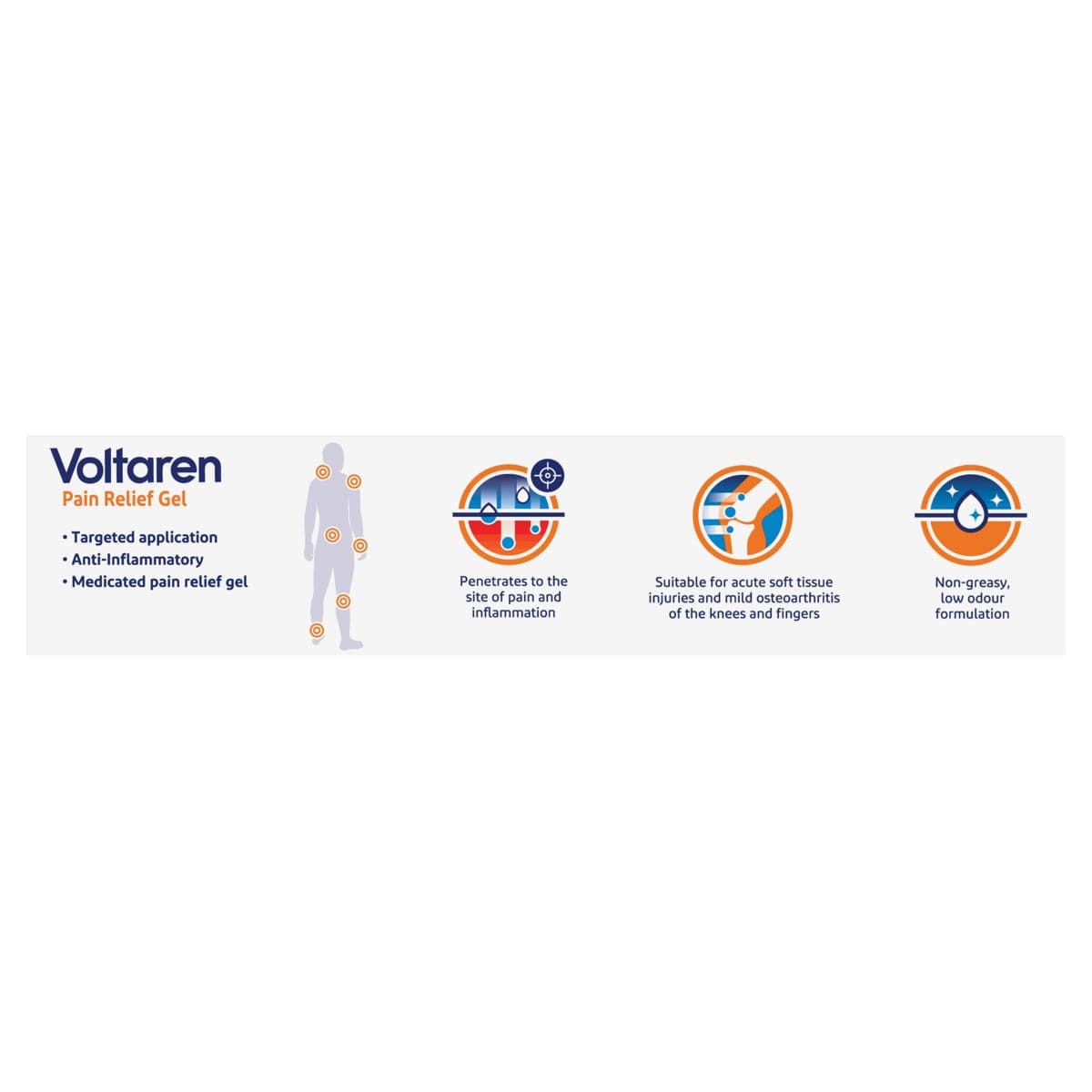 Thumbnail Voltaren Emulgel Muscle & Back Pain Relief 150g