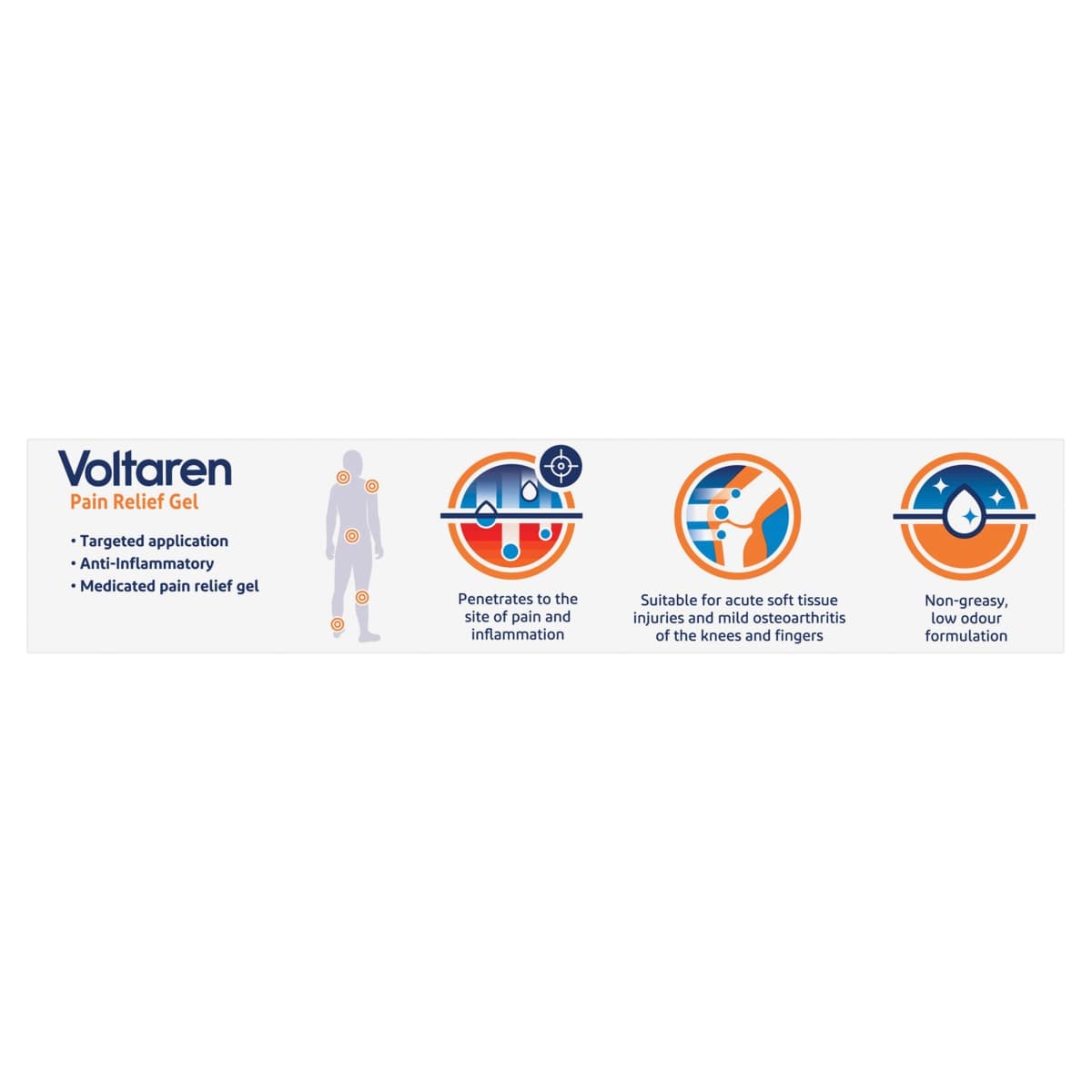 Thumbnail Voltaren Emulgel Muscle & Back Pain Relief 50g