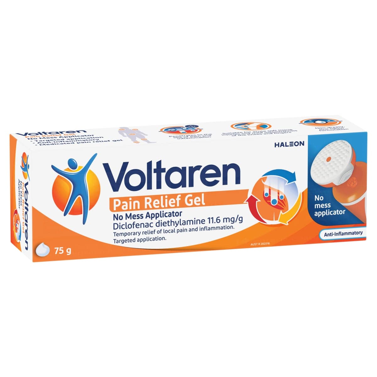 Thumbnail Voltaren Emulgel With No Mess Applicator 75g