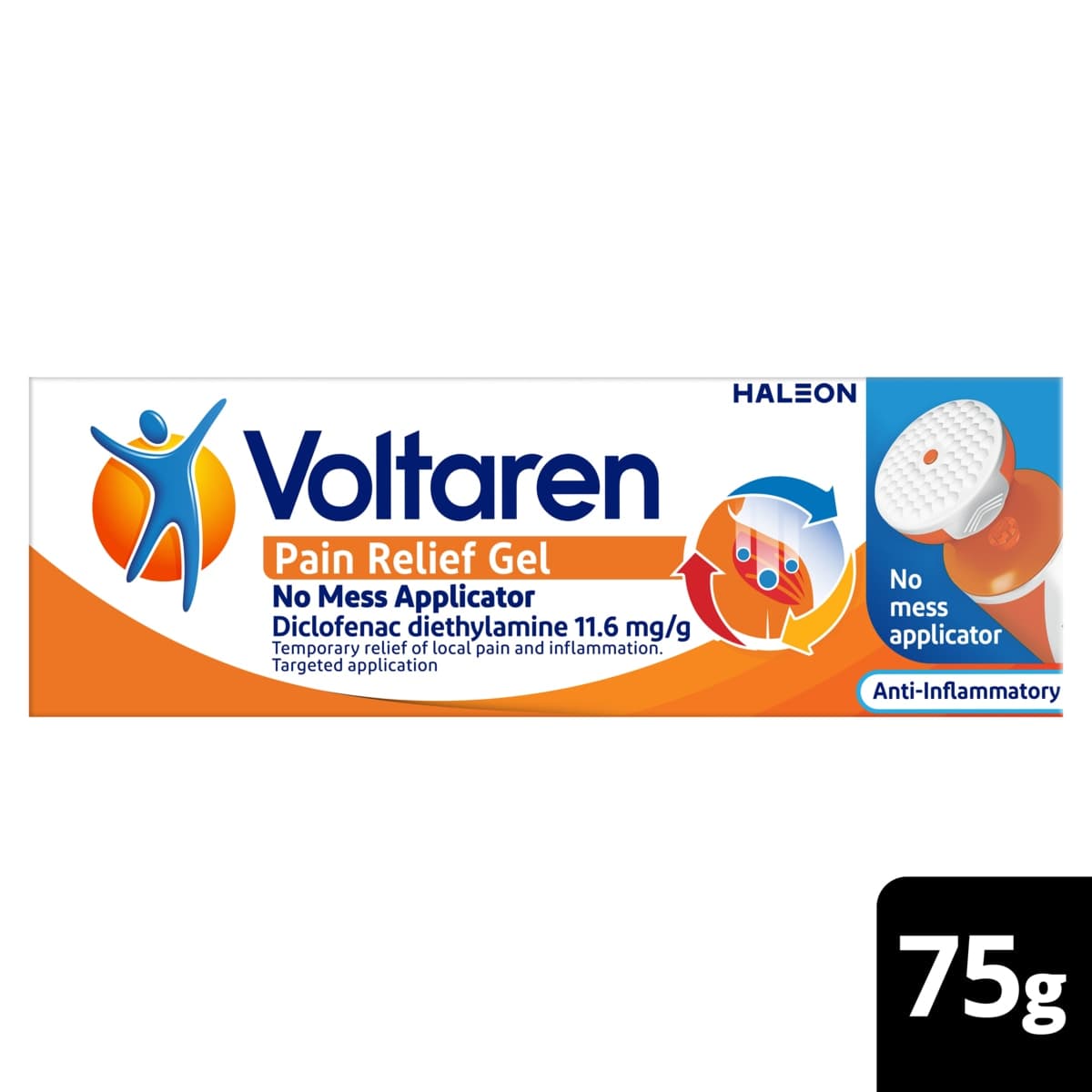 Thumbnail Voltaren Emulgel With No Mess Applicator 75g