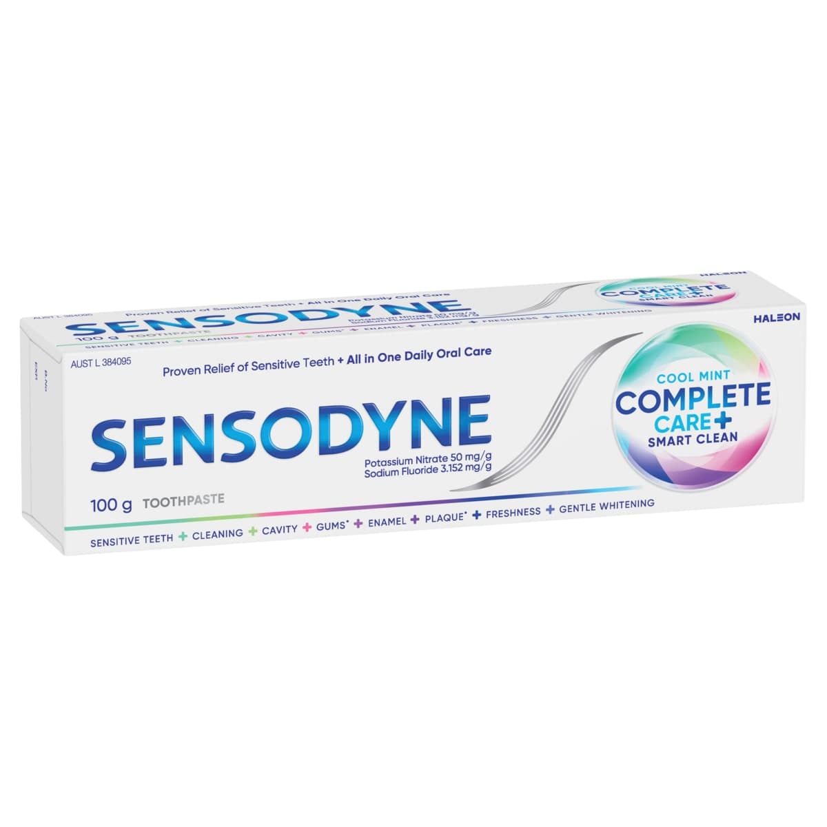Thumbnail Sensodyne Complete Care + Smart Clean Toothpaste Cool Mint 100g