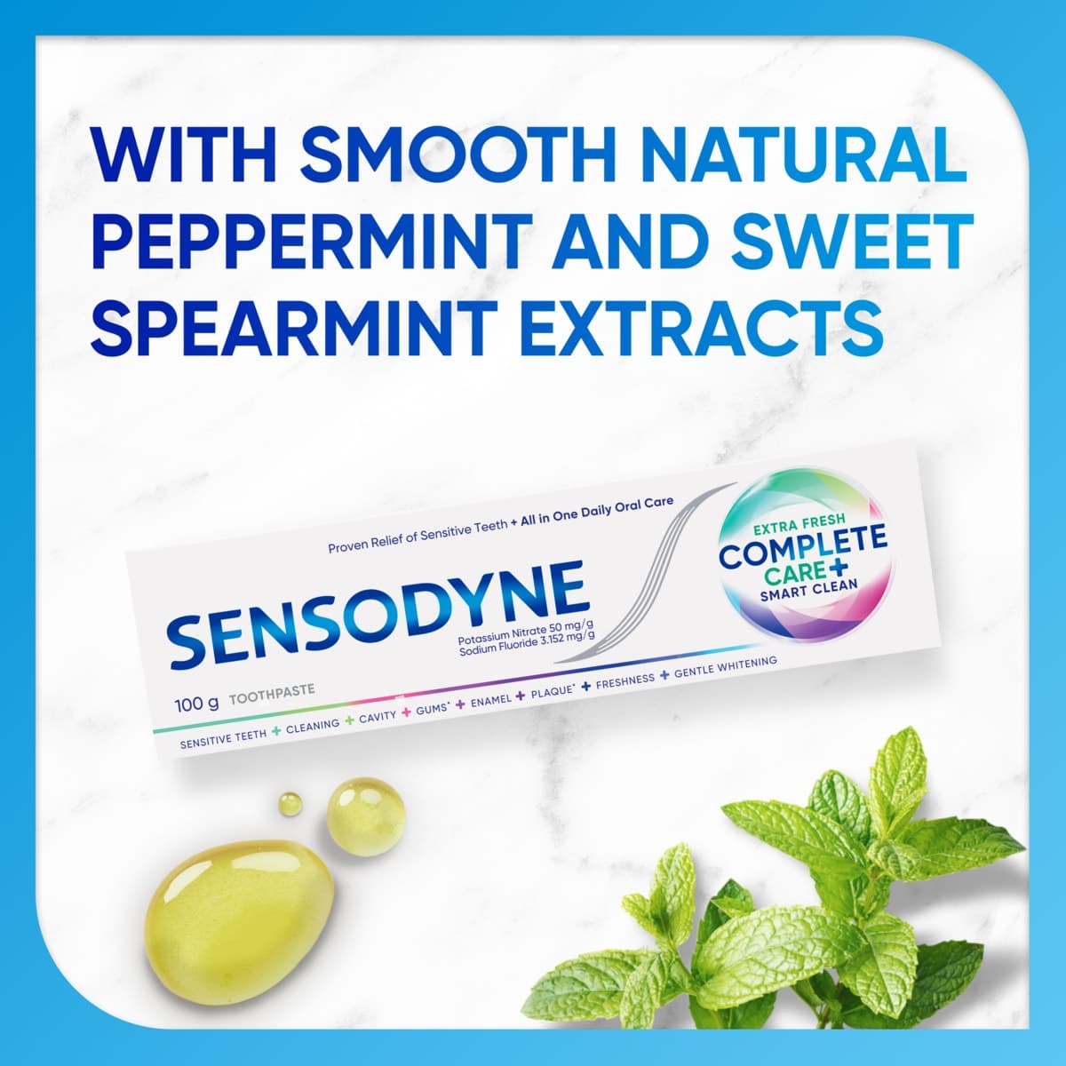 Thumbnail Sensodyne Complete Care + Smart Clean Toothpaste Extra Fresh 100g