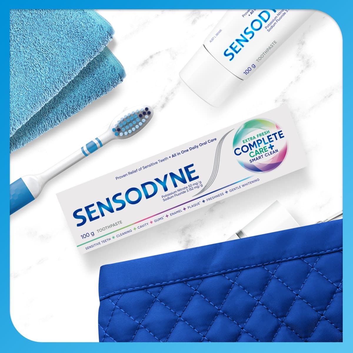Thumbnail Sensodyne Complete Care + Smart Clean Toothpaste Extra Fresh 100g