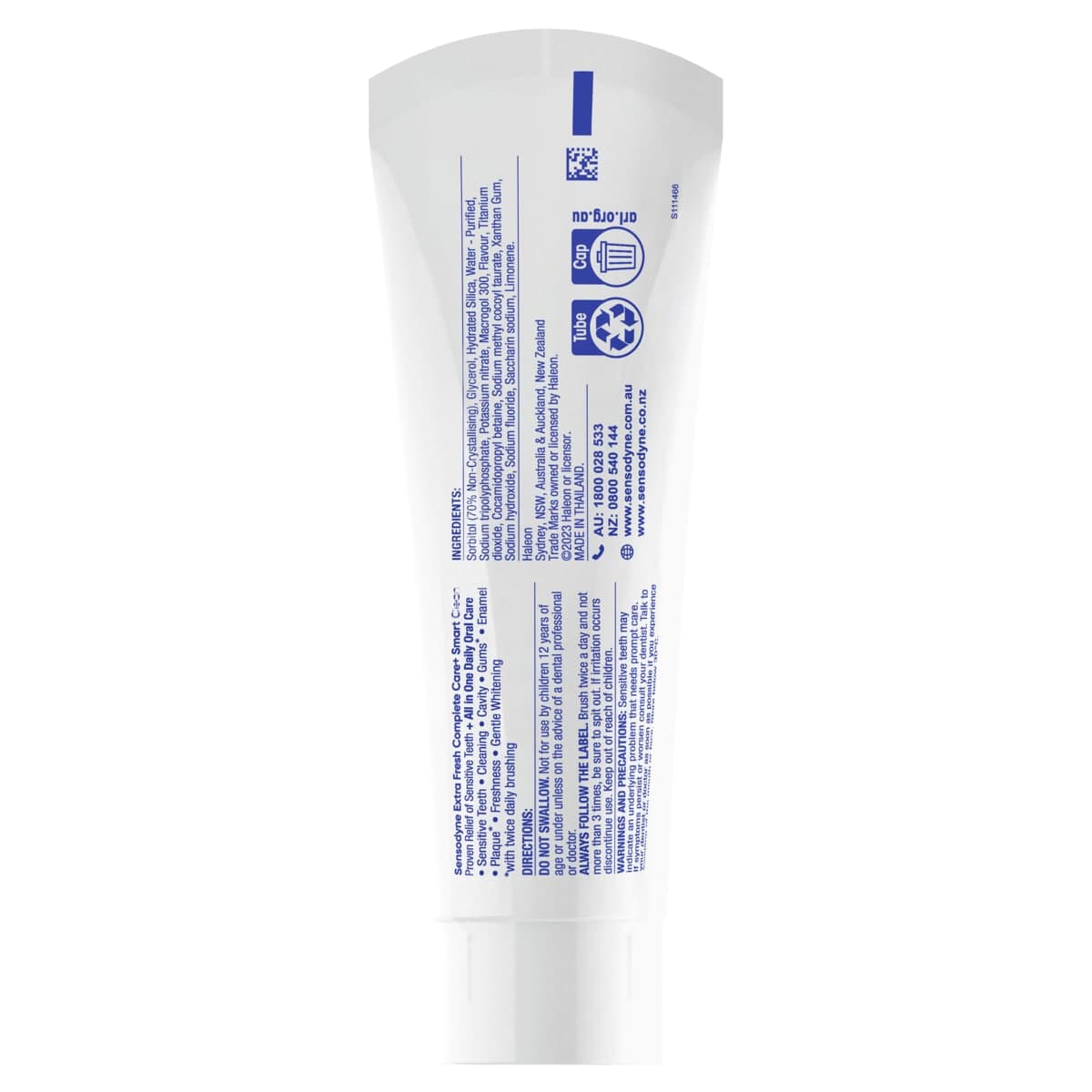 Thumbnail Sensodyne Complete Care + Smart Clean Toothpaste Extra Fresh 100g