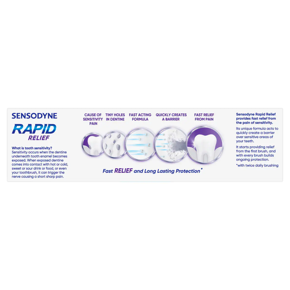 Thumbnail Sensodyne Rapid Relief Toothpaste 100g