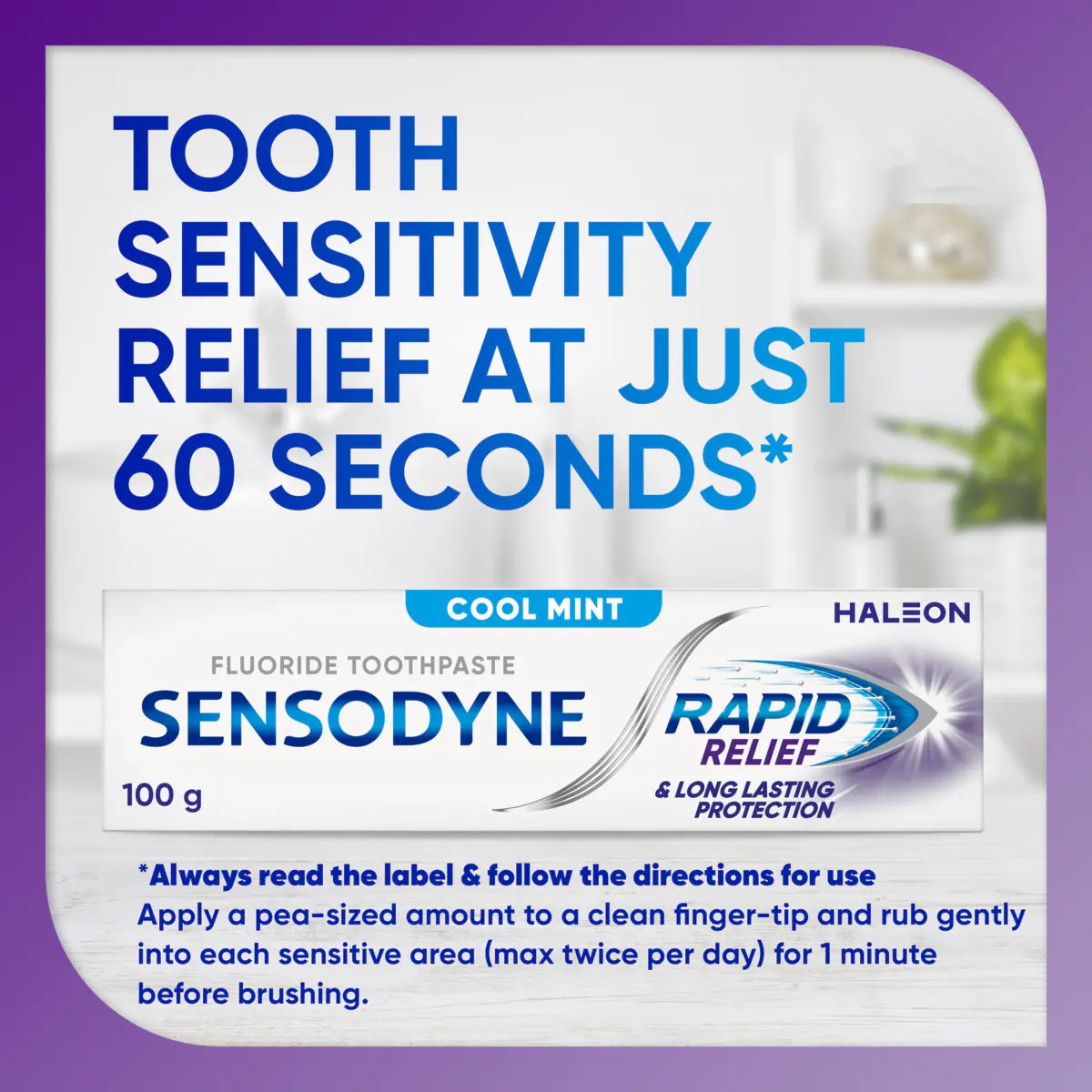 Thumbnail Sensodyne Rapid Relief Toothpaste 100g