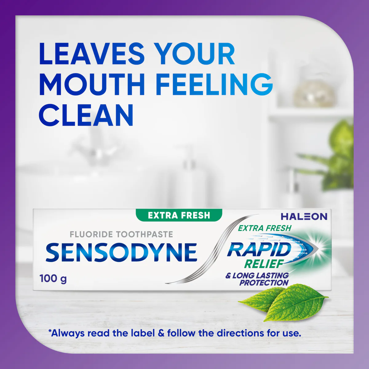 Thumbnail Sensodyne Rapid Relief Toothpaste Extra Fresh 100g