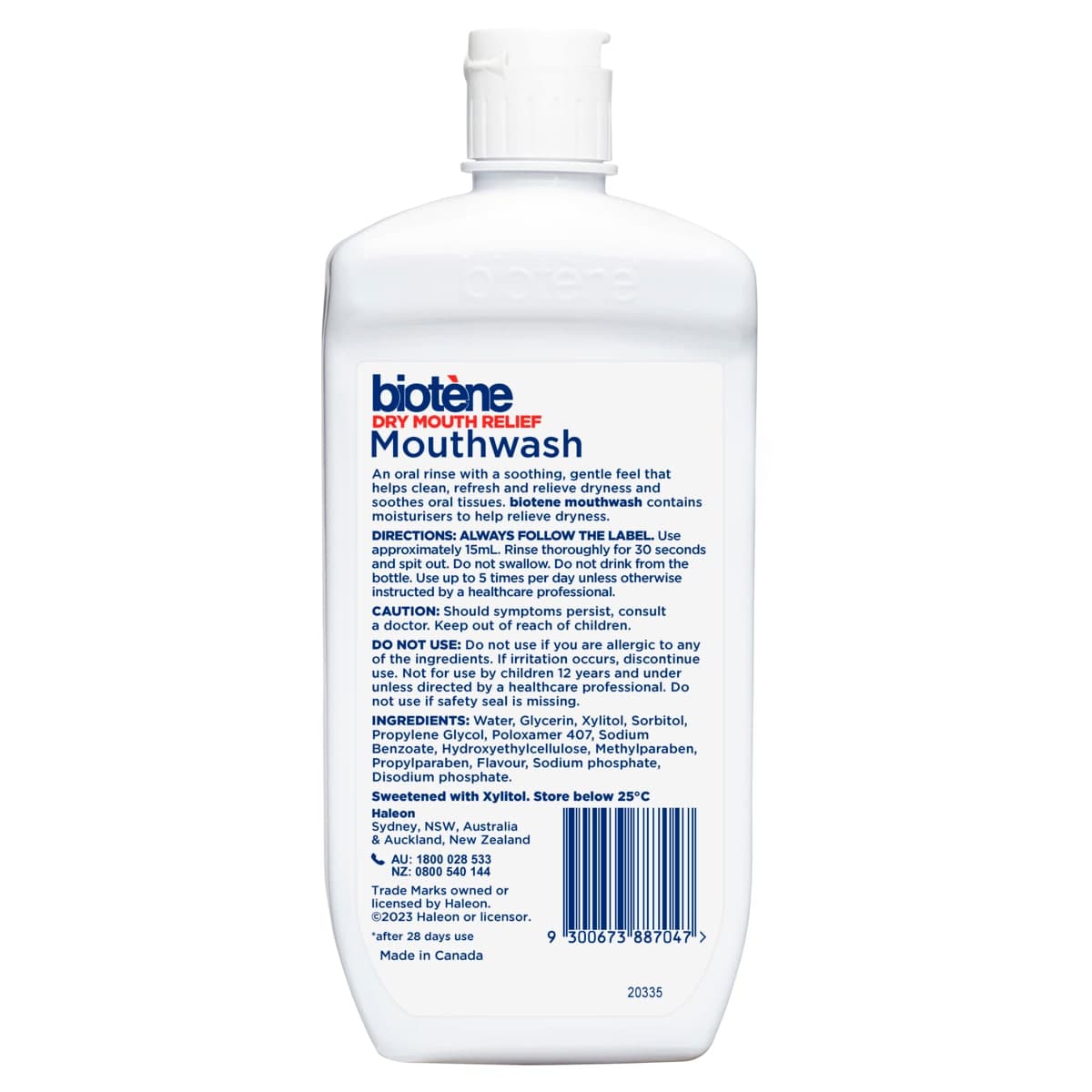 Thumbnail Biotene Dry Mouth Relief Mouthwash Fresh Mint 470ml