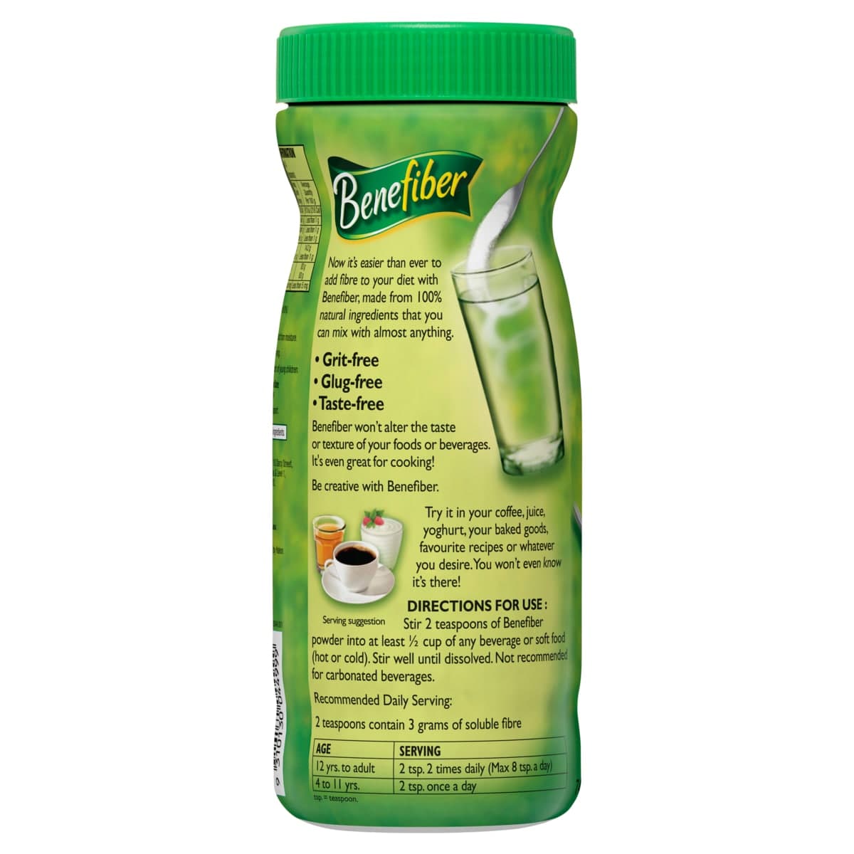 Thumbnail Benefiber Natural Soluble Fibre Supplement 261g